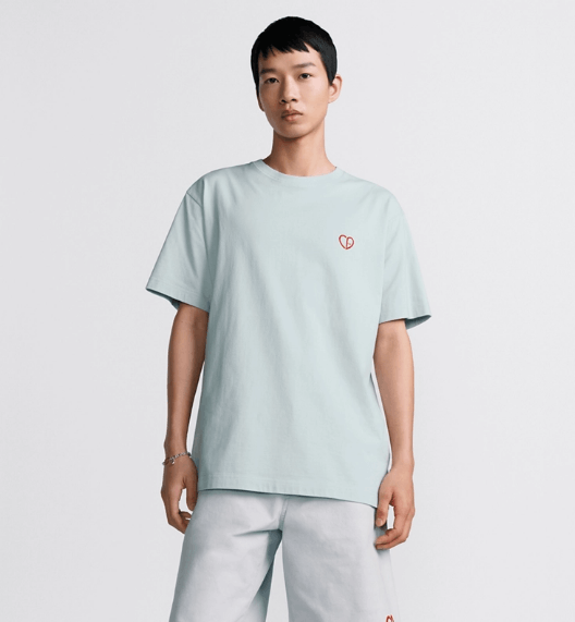 Dior o1w1db10525 493J69 Relaxed-Fit T-Shirt in Gray Size US M / EU 48-50 / 2 - 4 Thumbnail