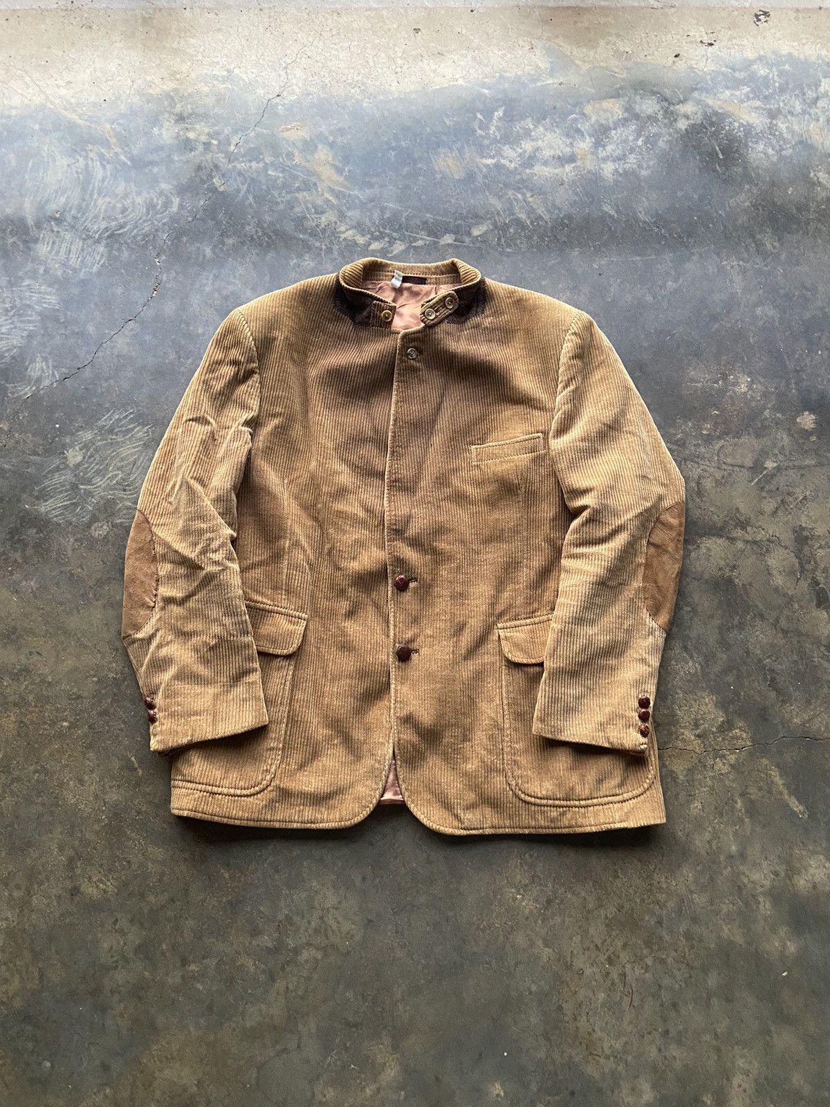 Eddie Bauer Vintage 1970s Eddie Bauer Satin Lined Corduroy Blazer Jacket Size 42L - 1 Thumbnail