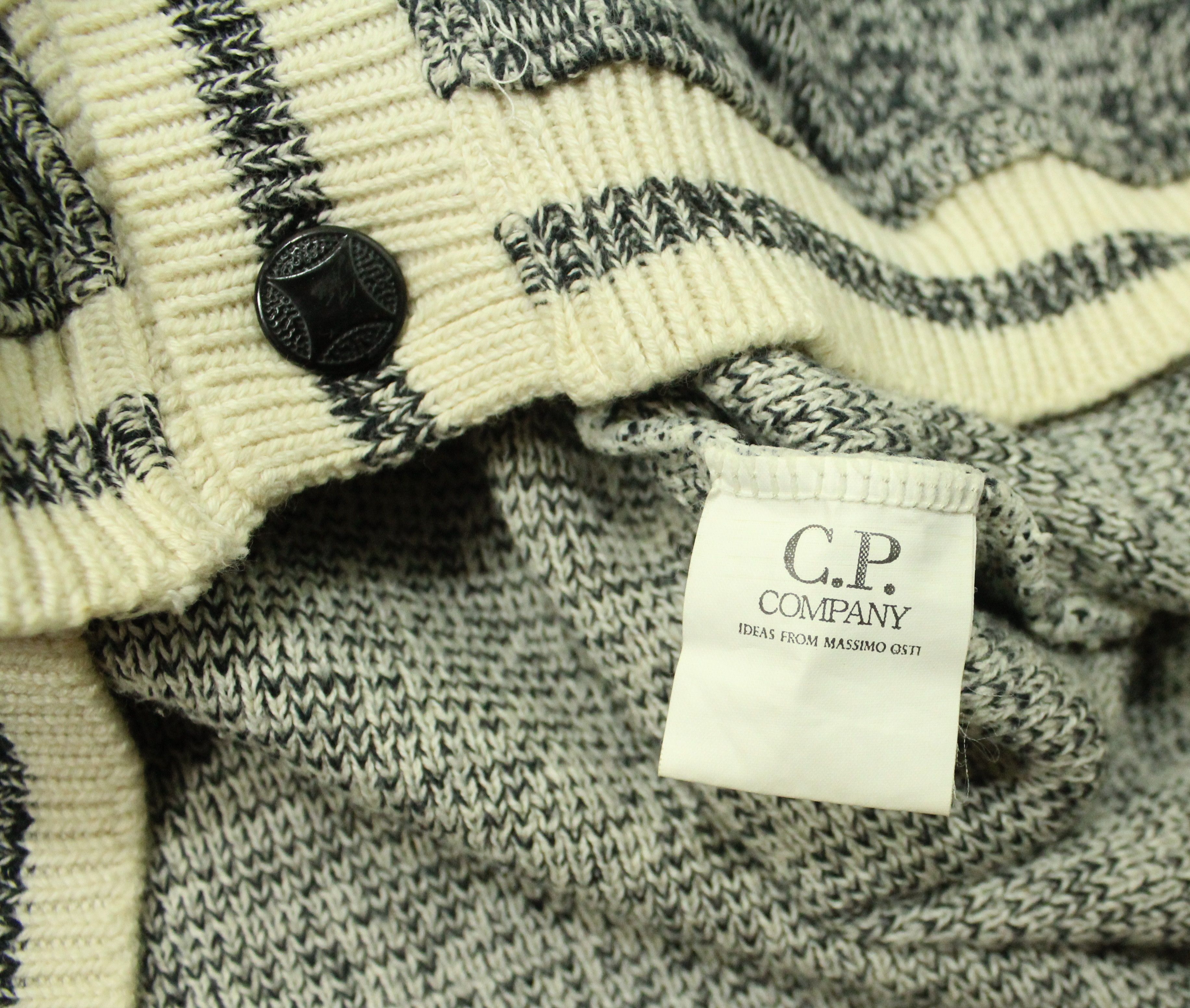 C.P. Company Vintage C.P. Company Cardigan Sweater BONEVILLE MASSIMO OSTI Size US M / EU 48-50 / 2 - 12 Thumbnail