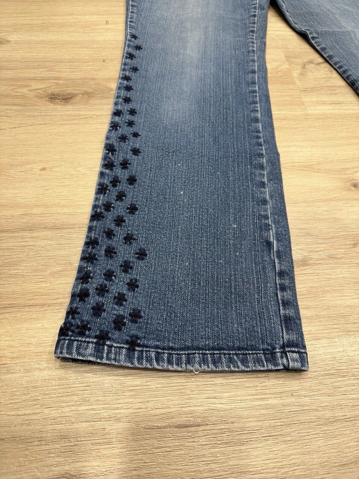 Calvin Klein Calvin Klein Mid Rise Jeans Stonewashed Flare Curvy 8 30x30 Size 30" / US 8 / IT 44 - 5 Thumbnail