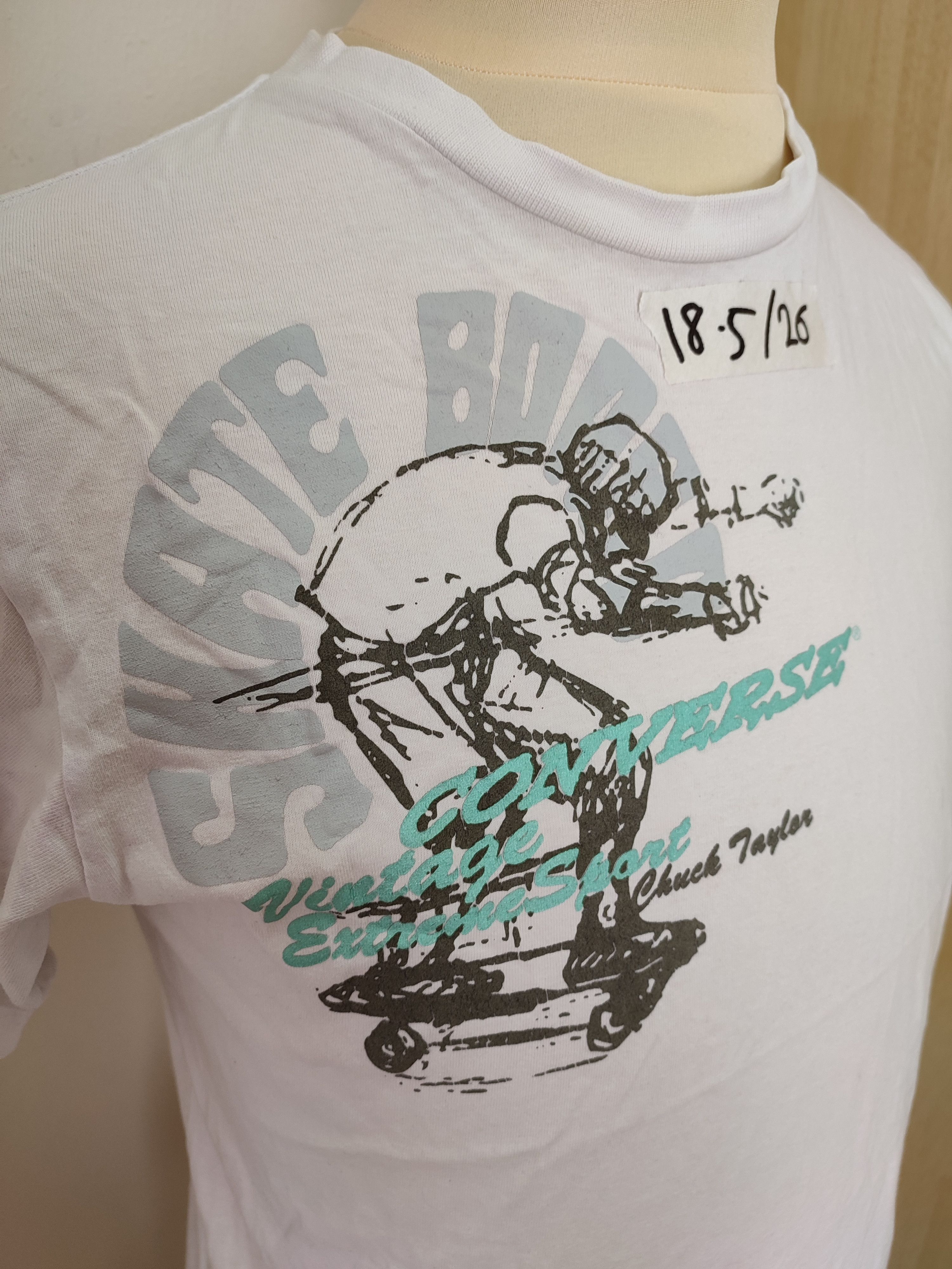Converse 💥 Y2K 💥 Converse Skateboard Tees Size US S / EU 44-46 / 1 - 4 Thumbnail