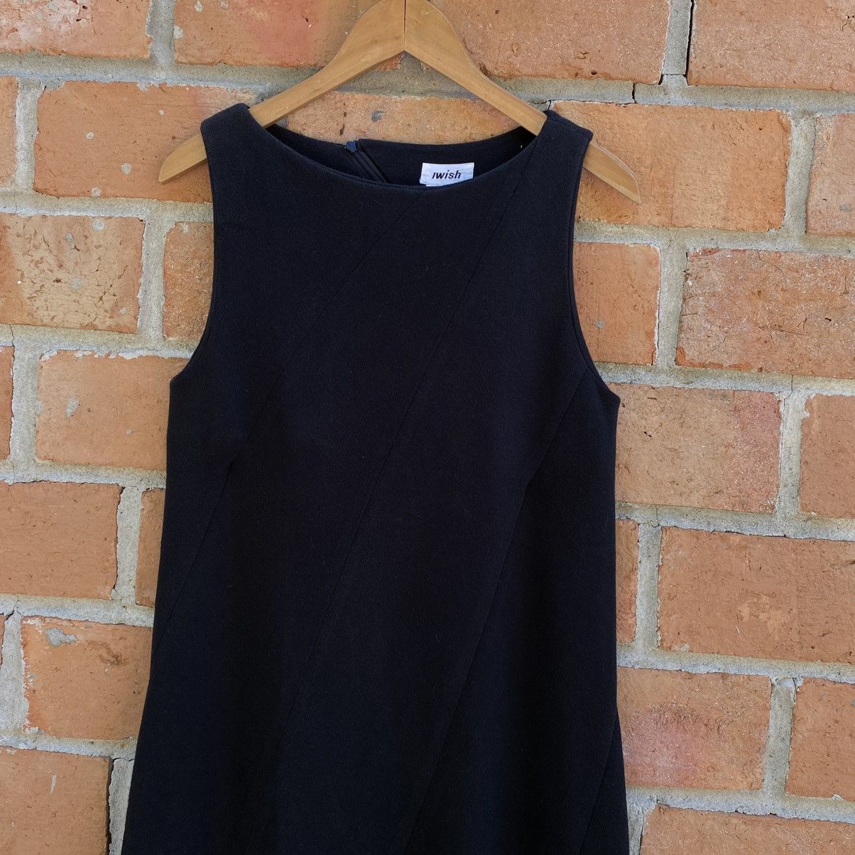 Y's IWISH Elegant Black Fur Maxi Dress Size S / US 4 / IT 40 - 3 Thumbnail