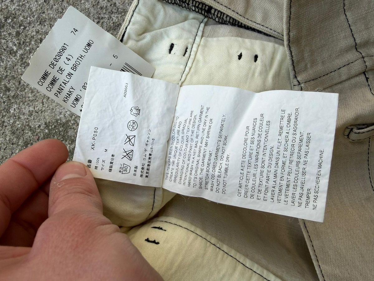 Comme des Garcons Homme Plus comme des garçons homme 2003 trousers Size US 32 / EU 48 - 8 Thumbnail