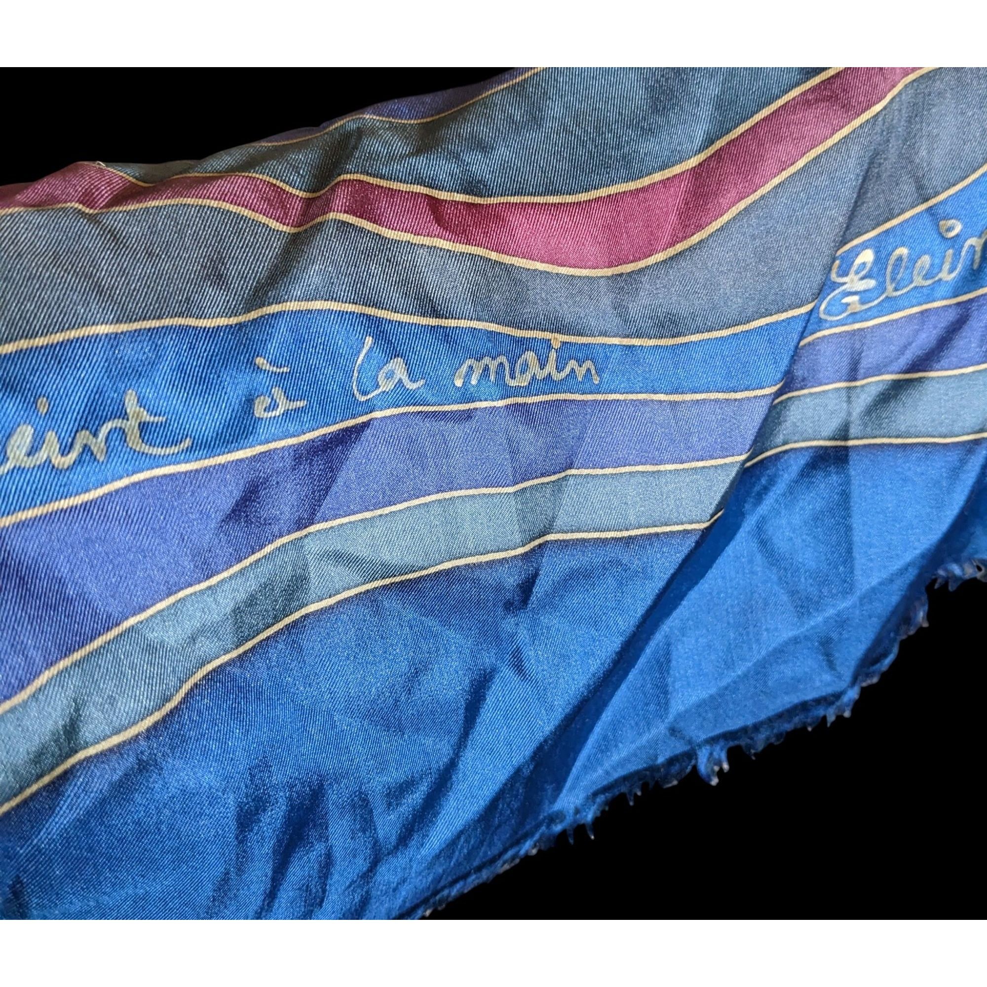Other Vintage Signed Hand Painted Silk Scarf With Trees Size ONE SIZE - 4 Thumbnail