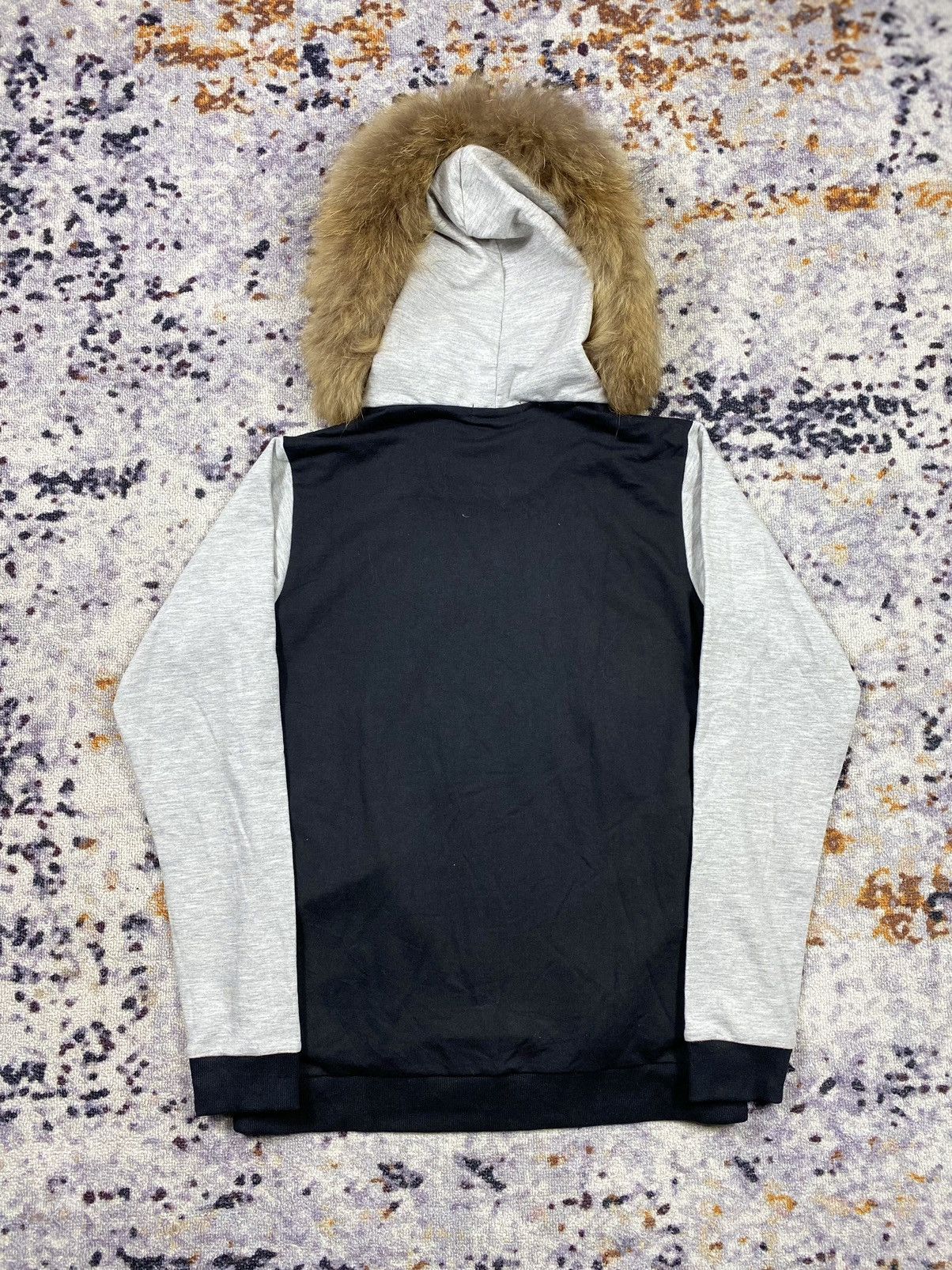 If Six Was Nine Blue Cross Spicy label Fur Hoodie IfSixWasNine LGB style Size US L / EU 52-54 / 3 - 3 Thumbnail