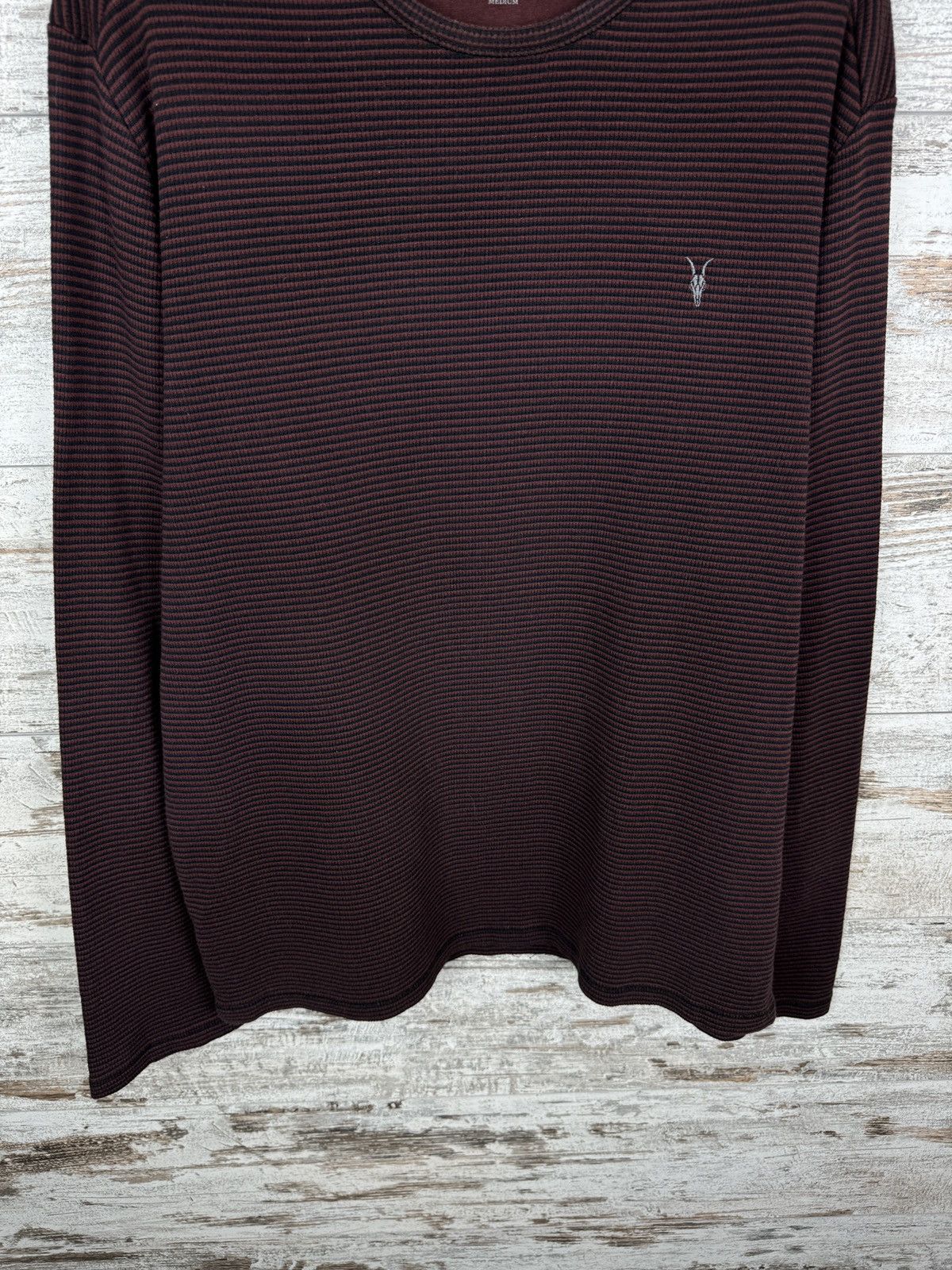 Allsaints Mens AllSaints RIFT LS CREW longsleeve T-shirt avant garde Size US M / EU 48-50 / 2 - 3 Thumbnail