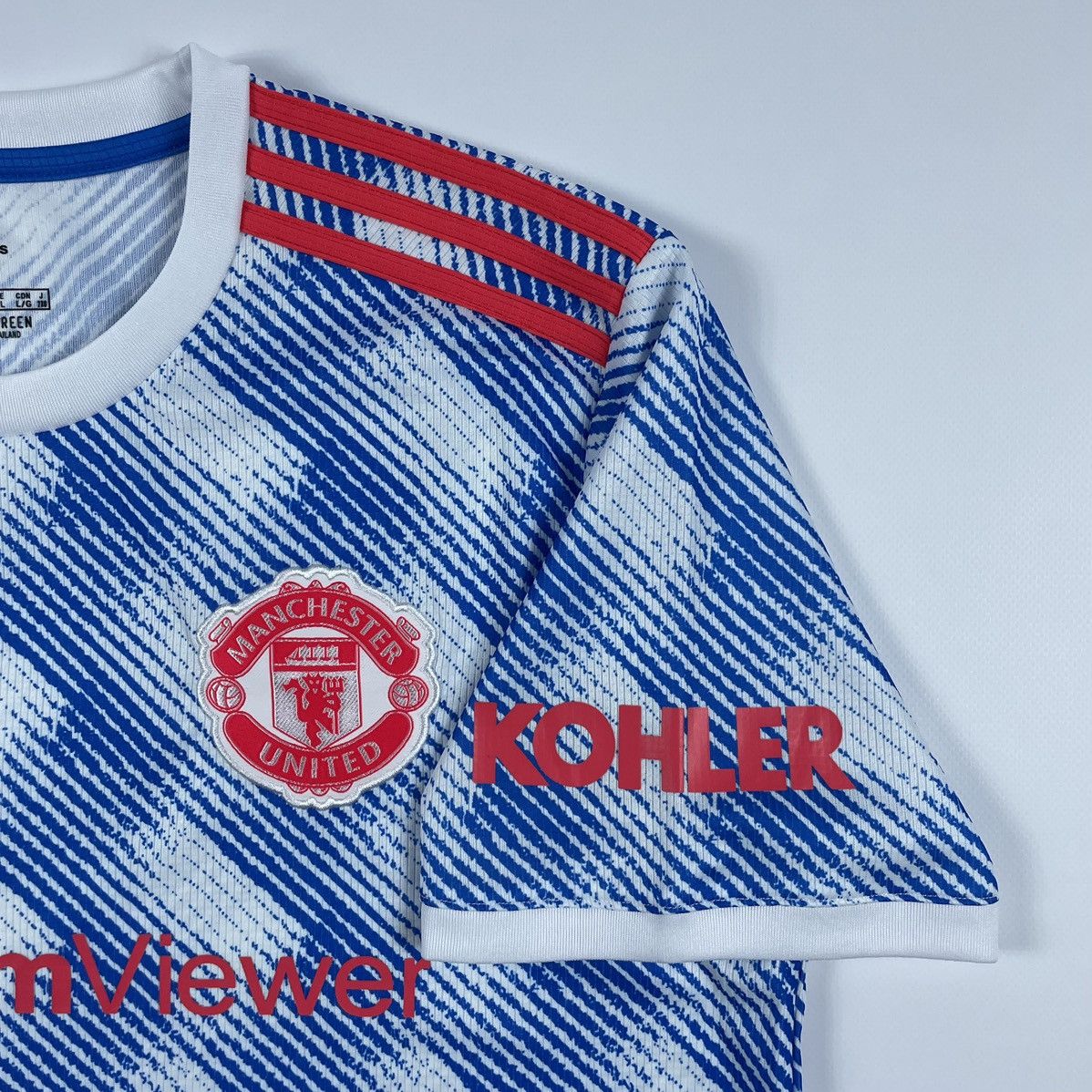 Adidas Adidas Manchester United 2021/22 Soccer Jersey Football Tee Size US L / EU 52-54 / 3 - 6 Thumbnail