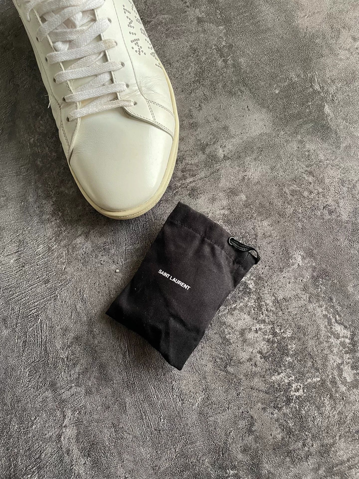 Other saint laurent white low-top sneakers with studs. Size US 10 / EU 43 - 9 Thumbnail