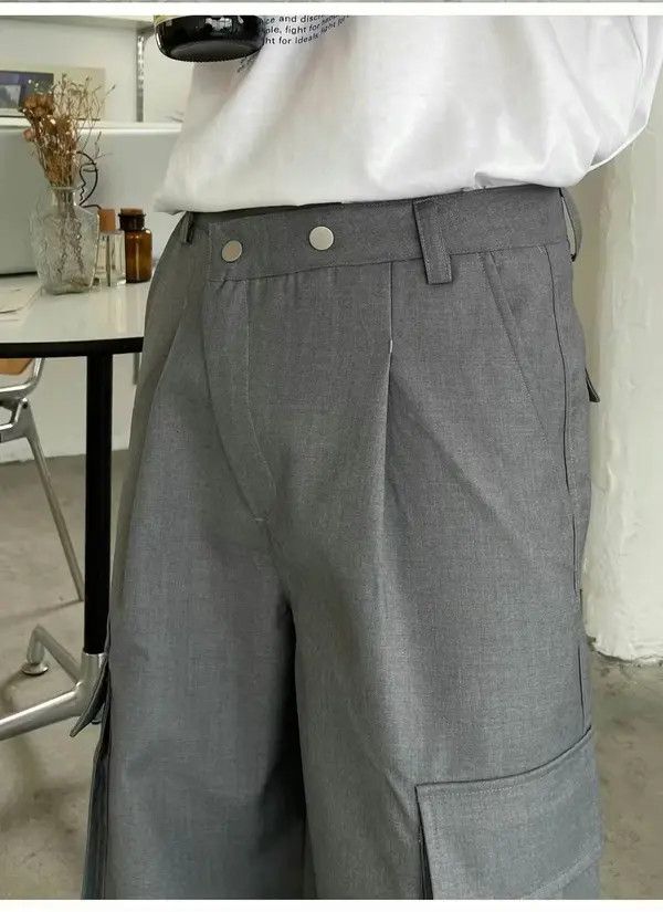 Designer × Japanese Brand × Vintage loose yuppie baggy cargo pants Size US 34 / EU 50 - 3 Thumbnail