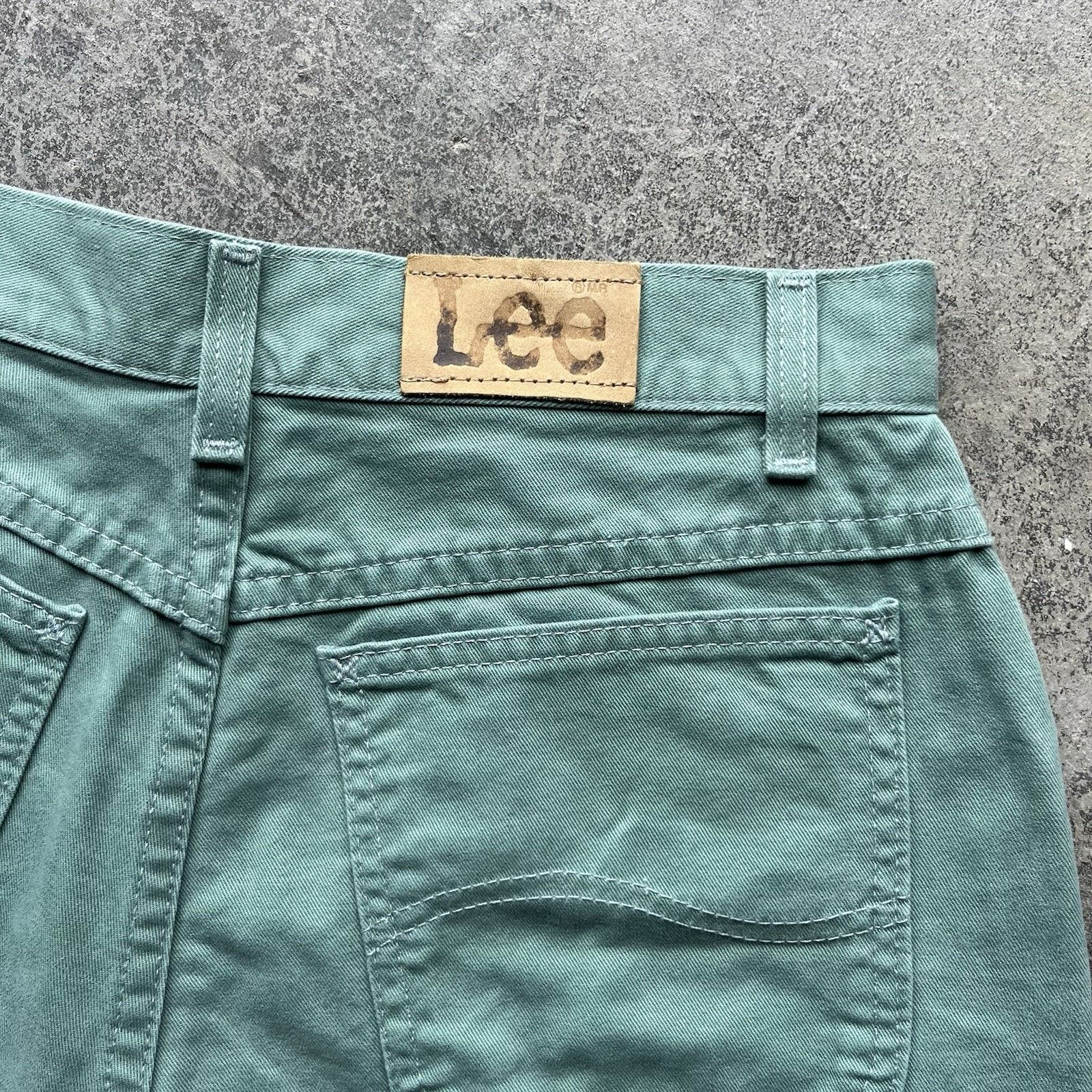 Lee Vintage 90’s Lee Womans Jorts 28 Waist Teal Green Relaxed Ba Size 28" / US 6 / IT 42 - 2 Thumbnail