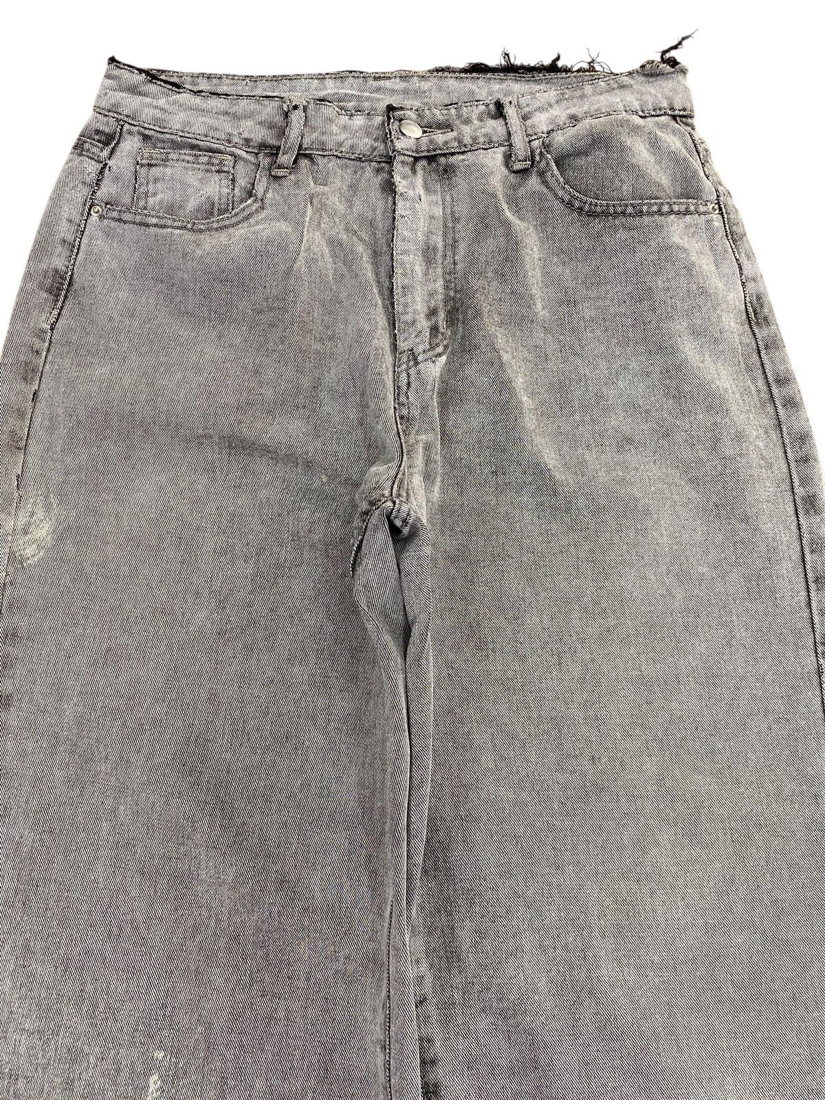 Japanese Brand Japanese Brand Acid Wash Style Wide-Leg Jeans Size US 32 / EU 48 - 2 Thumbnail