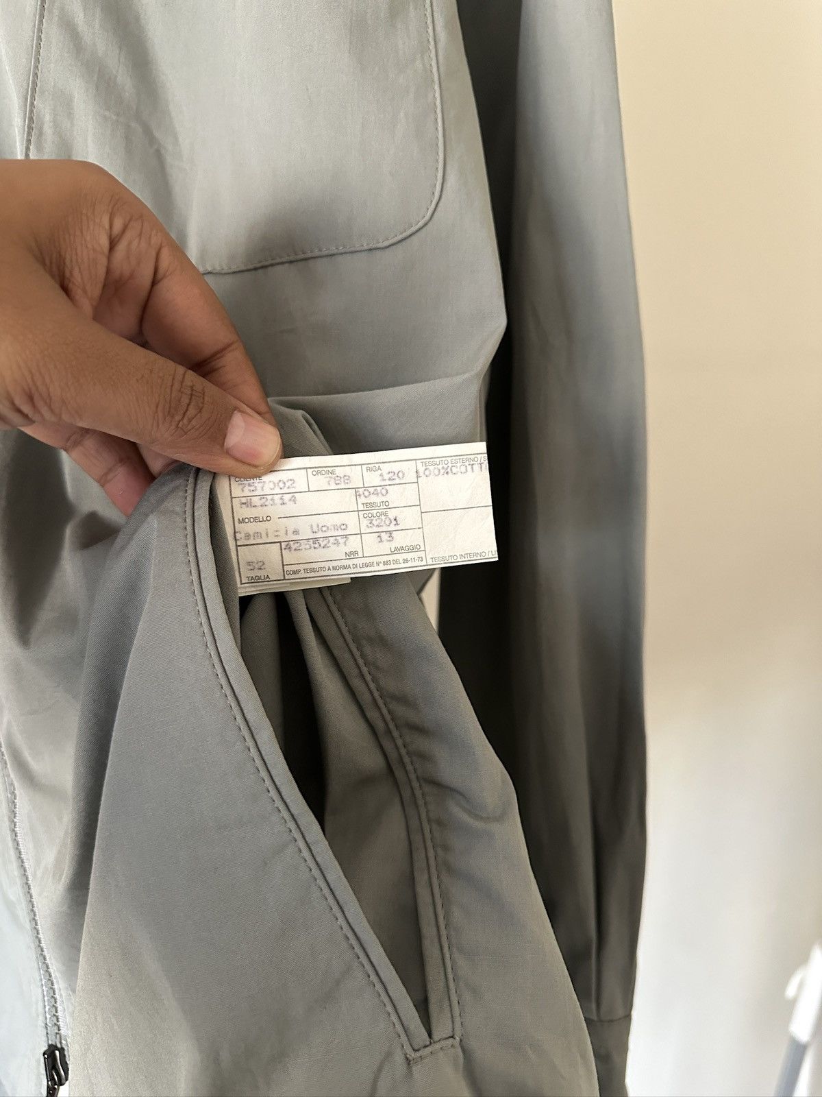 Armani Collezioni 1990s Armani Collezioni Nylon Blend Work Jacket Size US L / EU 52-54 / 3 - 9 Thumbnail