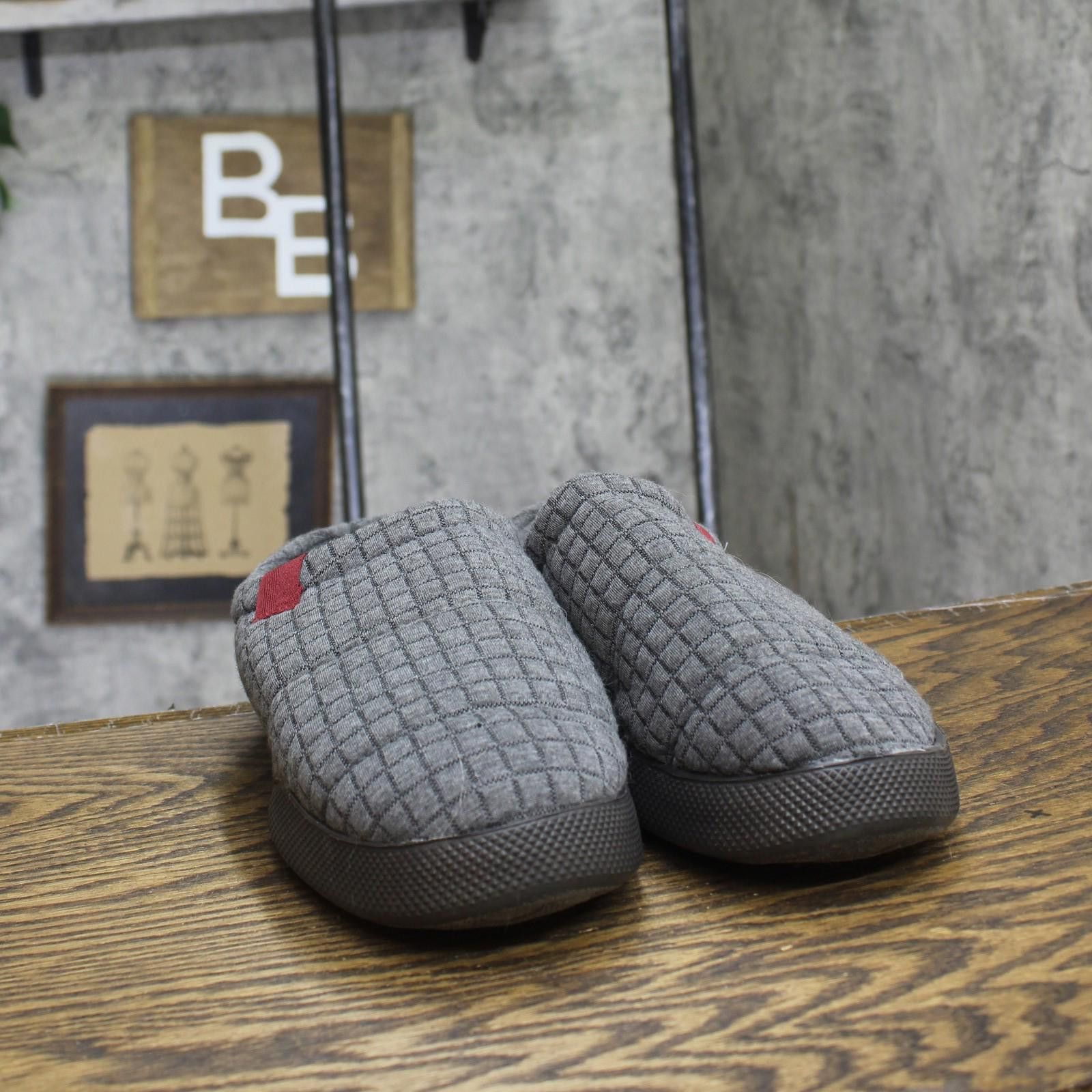 Other Dluxe By Dearfoams Clog Slippers 86802585 Gray L (11-12) Size US 9 / EU 42 - 3 Thumbnail