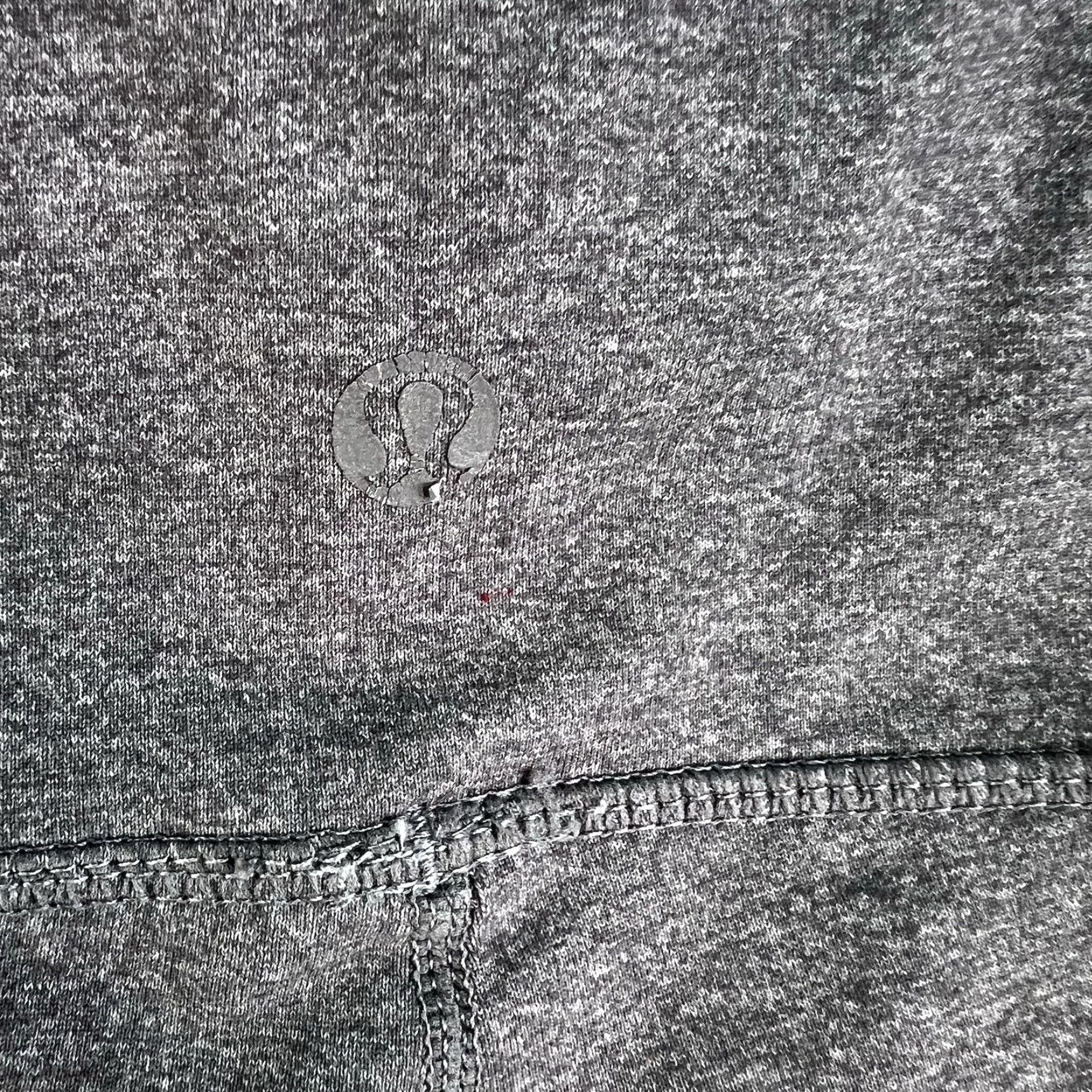 Lululemon VINTAGE Lululemon Activewear Leggings Size 12 Womens Gray Striped Tapered Fitness Yoga Running Size 34" / US 12 / IT 48 - 6 Thumbnail