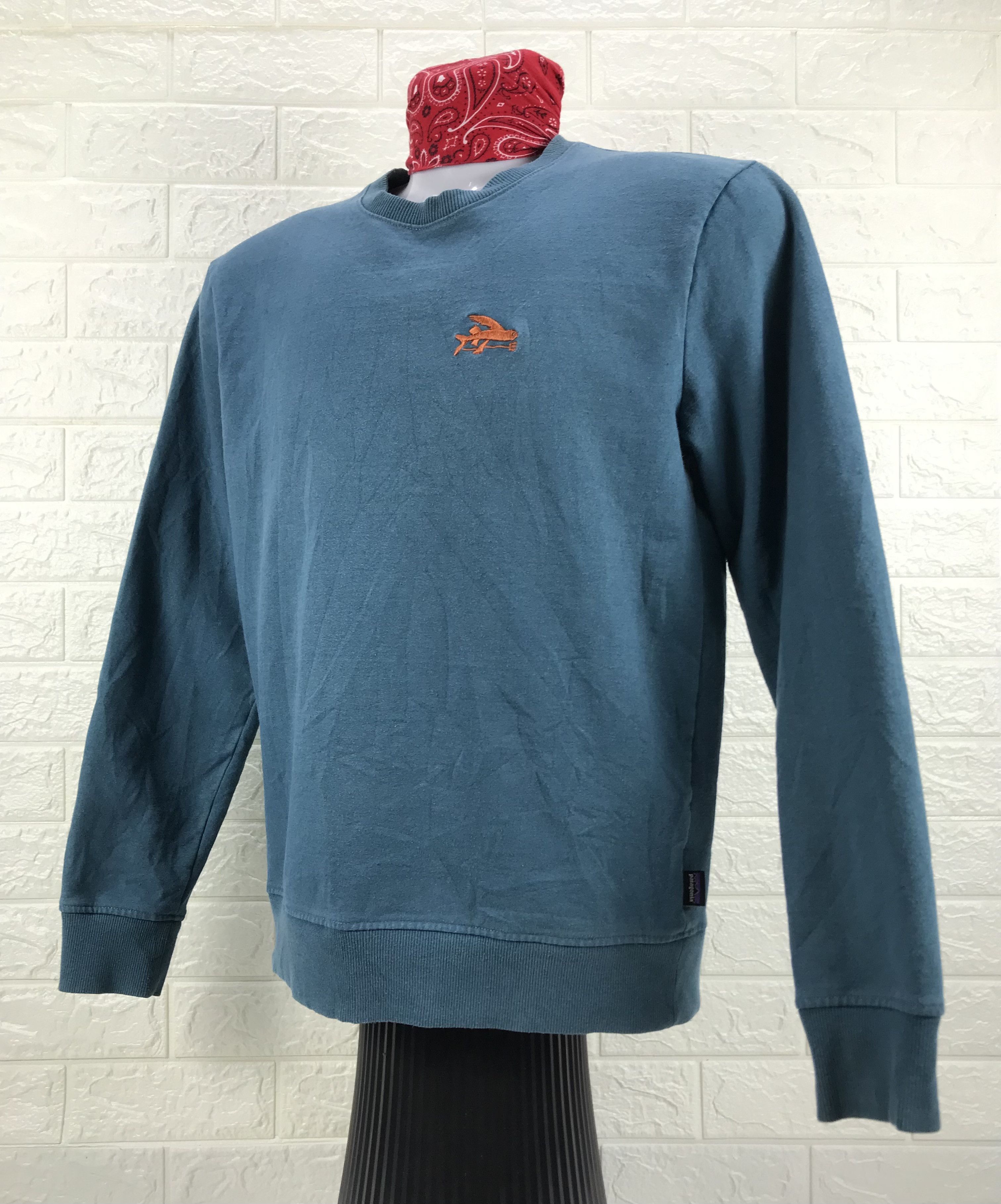 Patagonia Patagonia Flying Fish Embroidered Logo Sweatshirt Size US S / EU 44-46 / 1 - 4 Thumbnail