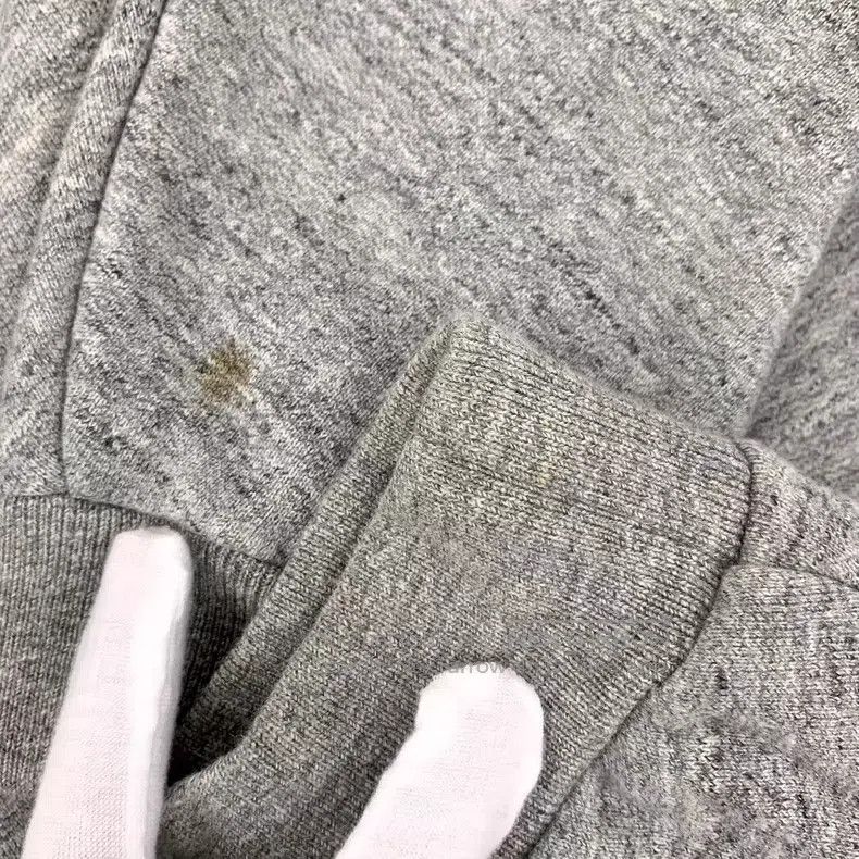 Loewe Loewe Grey lined cotton hooded long sleeve sweatshirt Size L / US 10 / IT 46 - 9 Thumbnail
