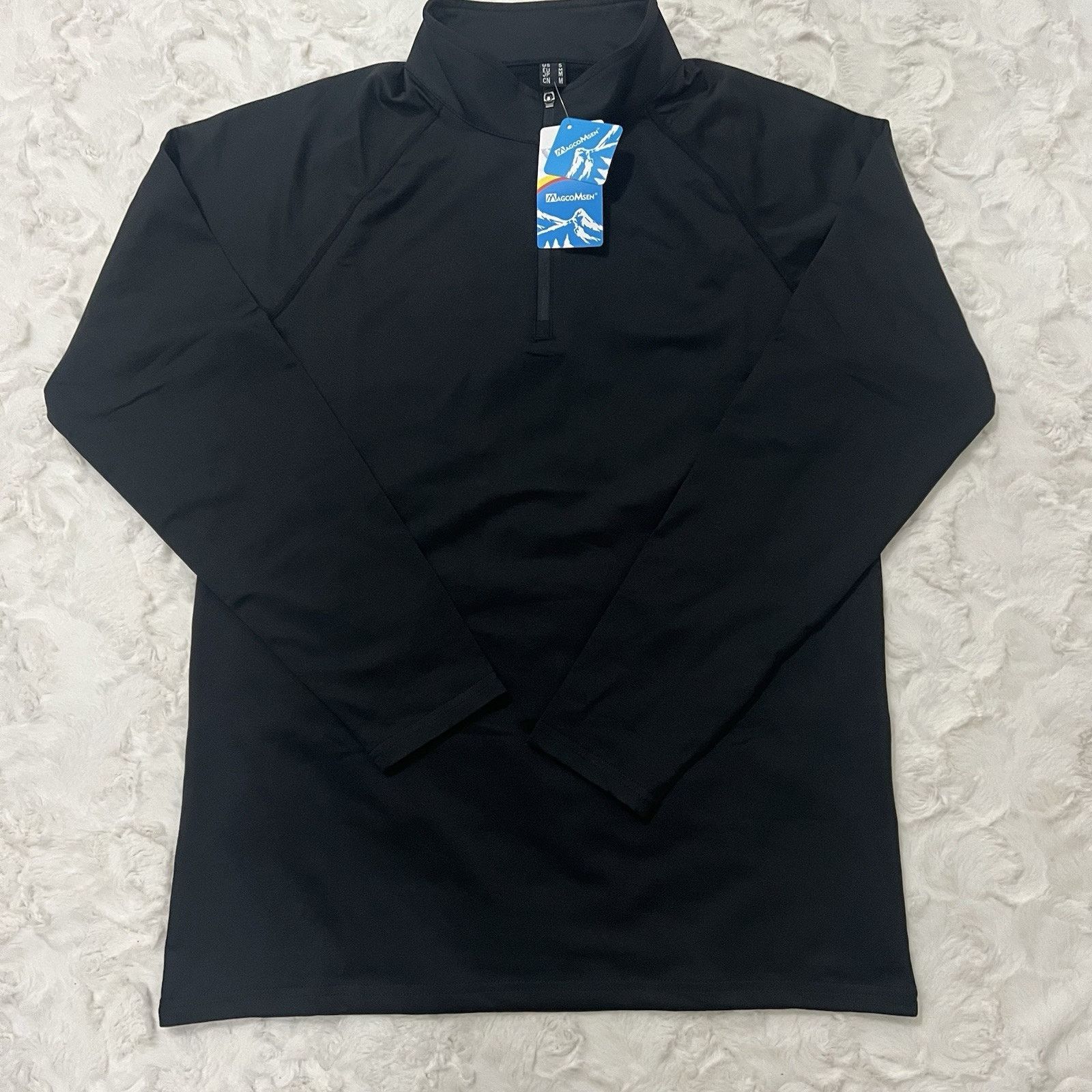 Other MAGCOMSEN Small Zip Stretch Black Sweater Soft Inner Layer Size US S / EU 44-46 / 1 - 1 Thumbnail