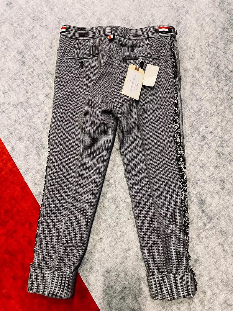 Thom Browne Thom Browne size1 Low waist trousers Size 36S - 4 Thumbnail