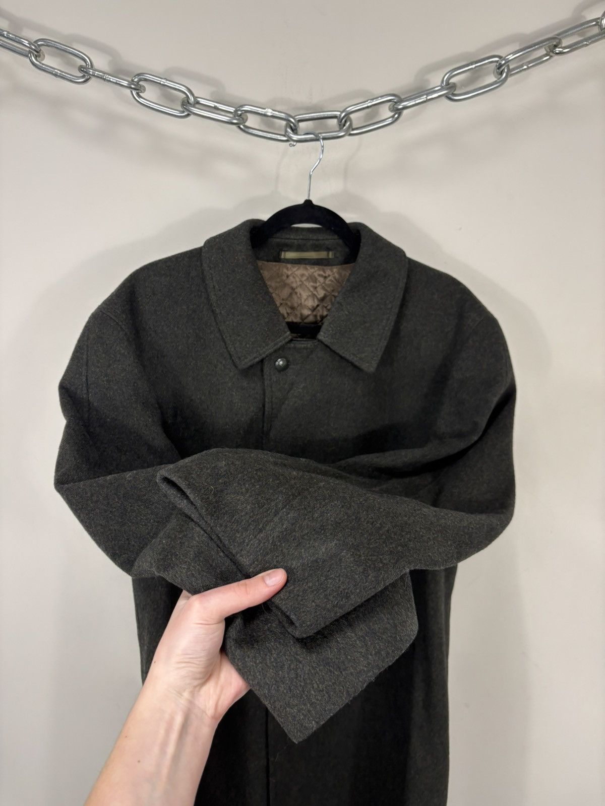 Other Vintage Steinbock Himalaya Forest Green Men’s Wool Overcoat Size US L / EU 52-54 / 3 - 9 Thumbnail