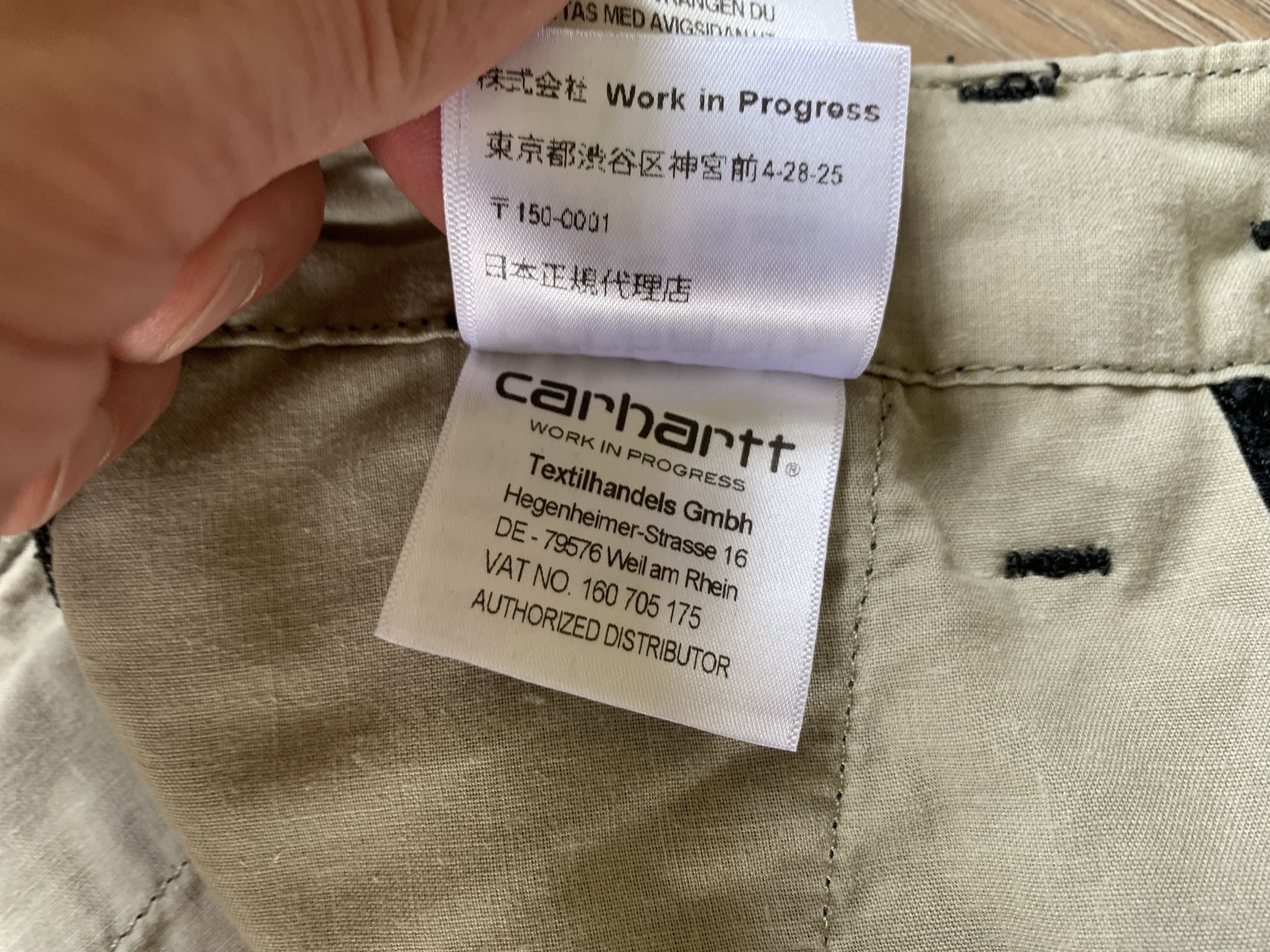 Carhartt Vintage Cargo Carhartt Black Aviation Pants Size US 26 / EU 42 - 11 Thumbnail