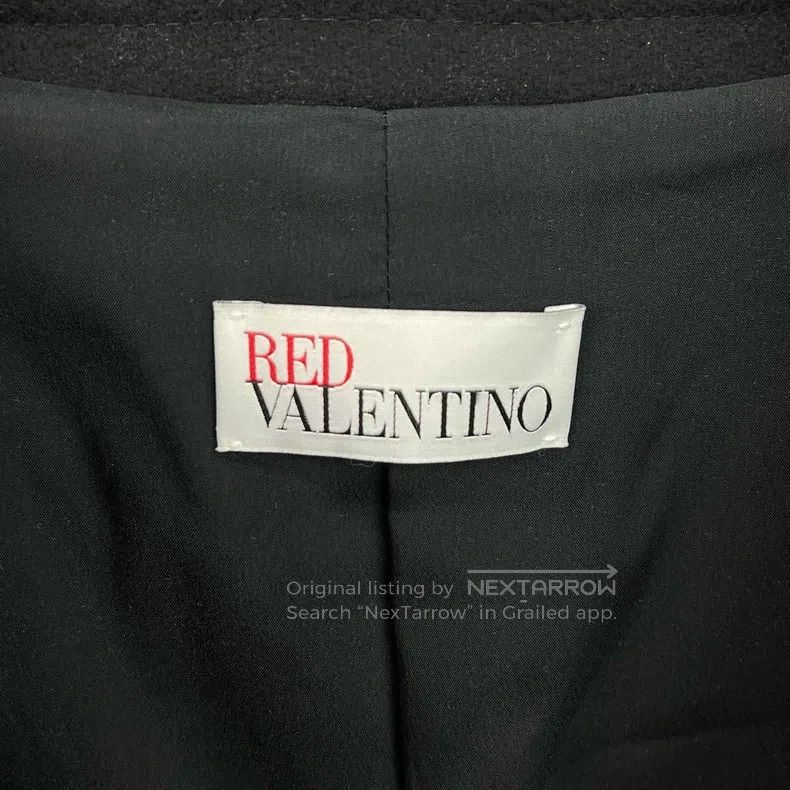 Valentino Valentino Black willow studded tweed jacket Size S / US 4 / IT 40 - 3 Thumbnail