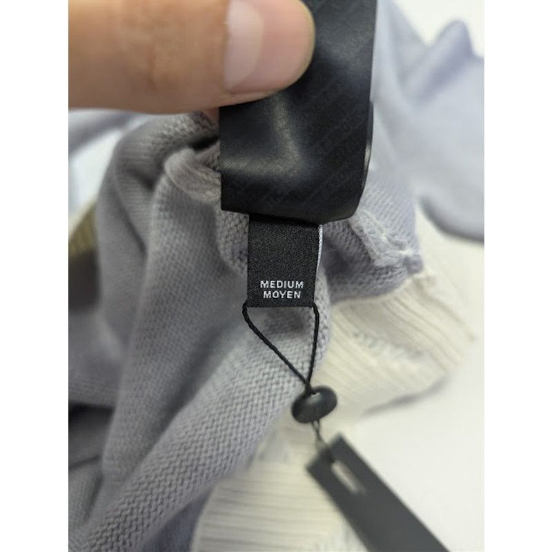 Amiri o1rshd1 Vintage Cashmere Crew Sweater in Grey Size US M / EU 48-50 / 2 - 20 Thumbnail