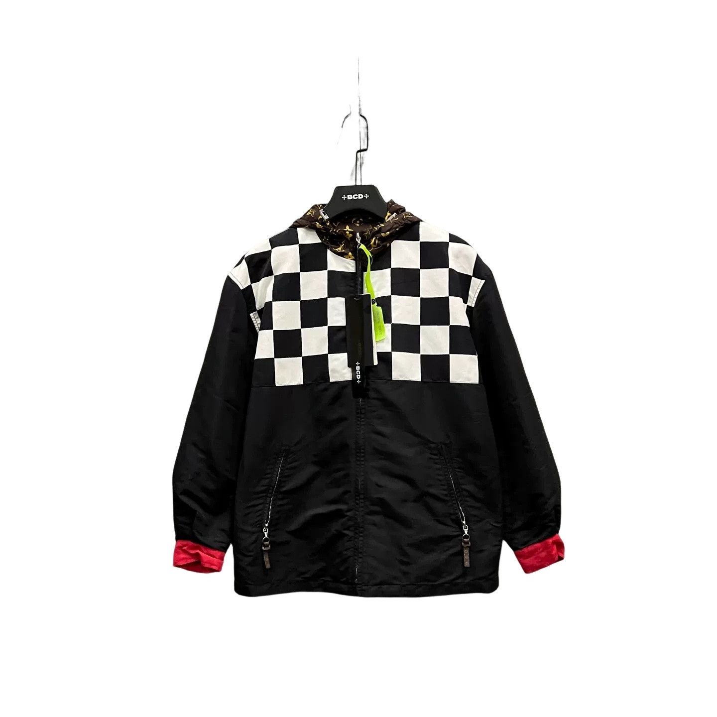 Louis Vuitton Louis Vuitton Checkerboard Monogram Hooded Jacket FR 38 Size S / US 4 / IT 40 - 1 Thumbnail