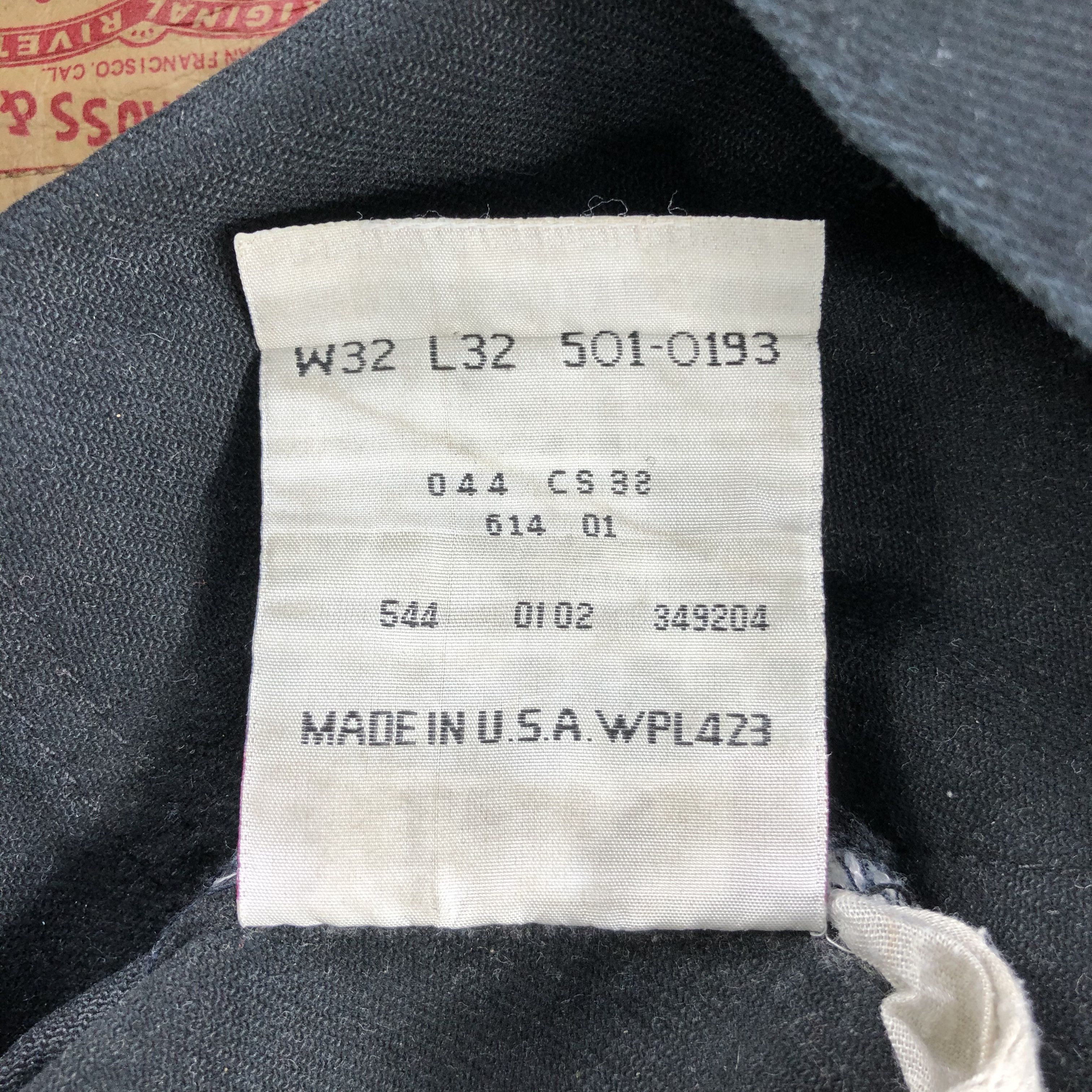 Levi's 90s Vintage Distress Levis 501 Jeans-J1457 Size US 32 / EU 48 - 14 Thumbnail
