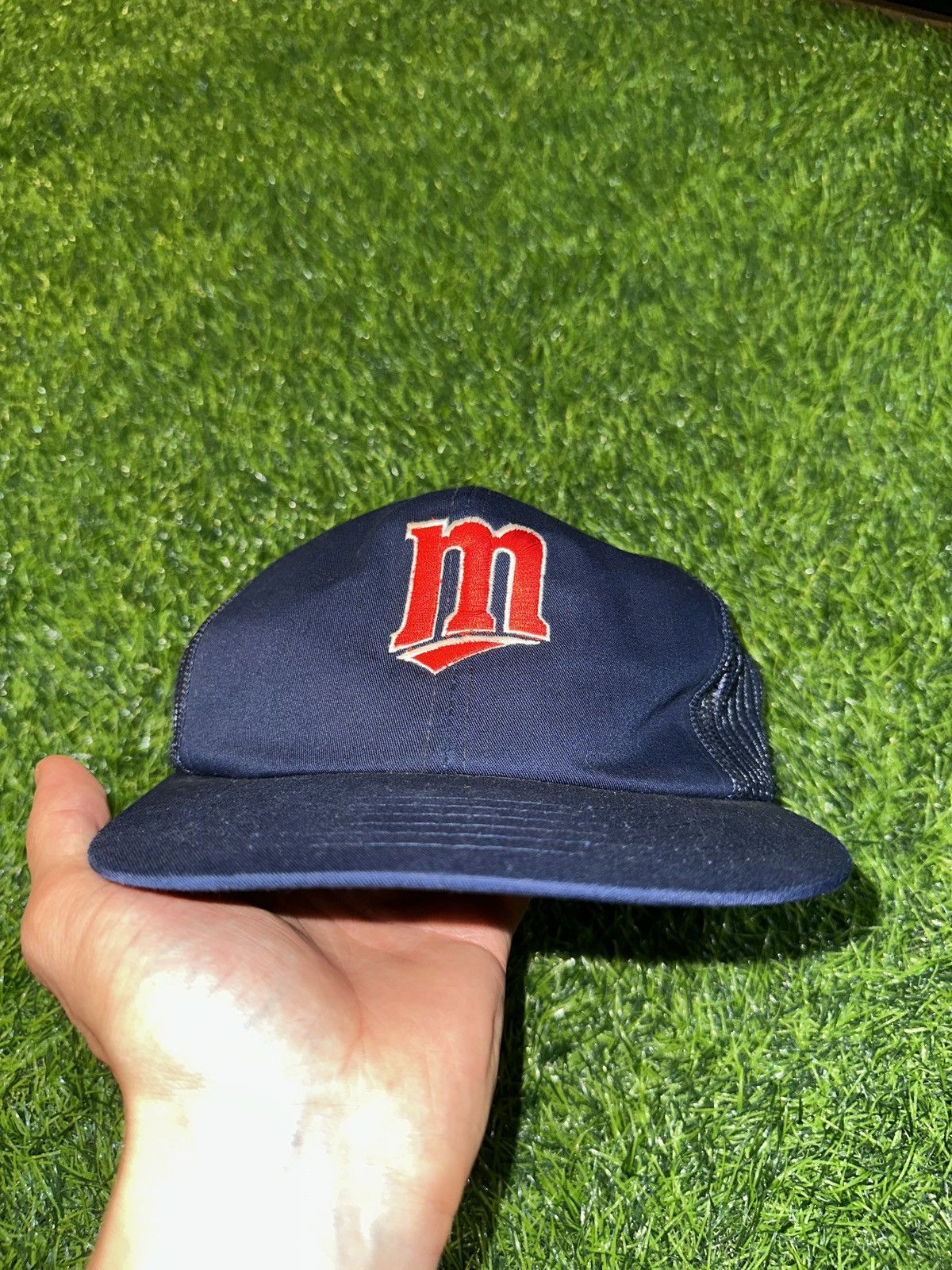 Vintage Vintage mlb minnesota twins adjustable hat Size ONE SIZE - 2 Thumbnail