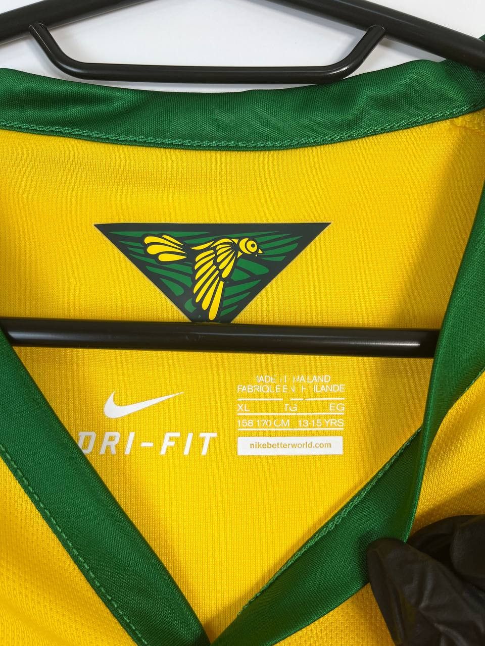 Nike BRAZIL 2014 HOME SHIRT CBF AUTHENTIC NIKE 575297-703 Size S Size US S / EU 44-46 / 1 - 2 Thumbnail