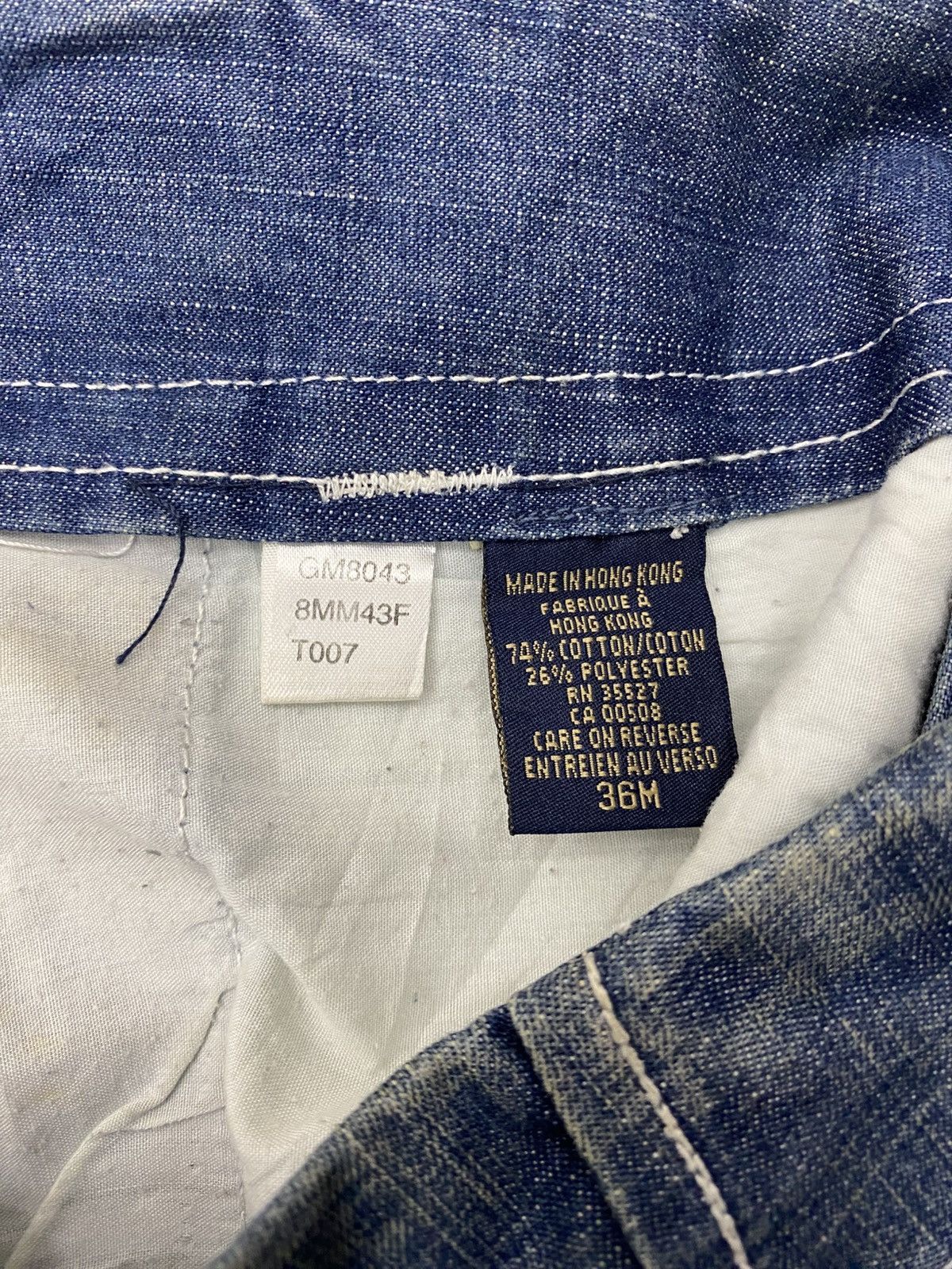 Marithe + Francois Girbaud Vtg Marithe Francois Girbaud shuttle strap baggy pants Size US 38 / EU 54 - 9 Thumbnail