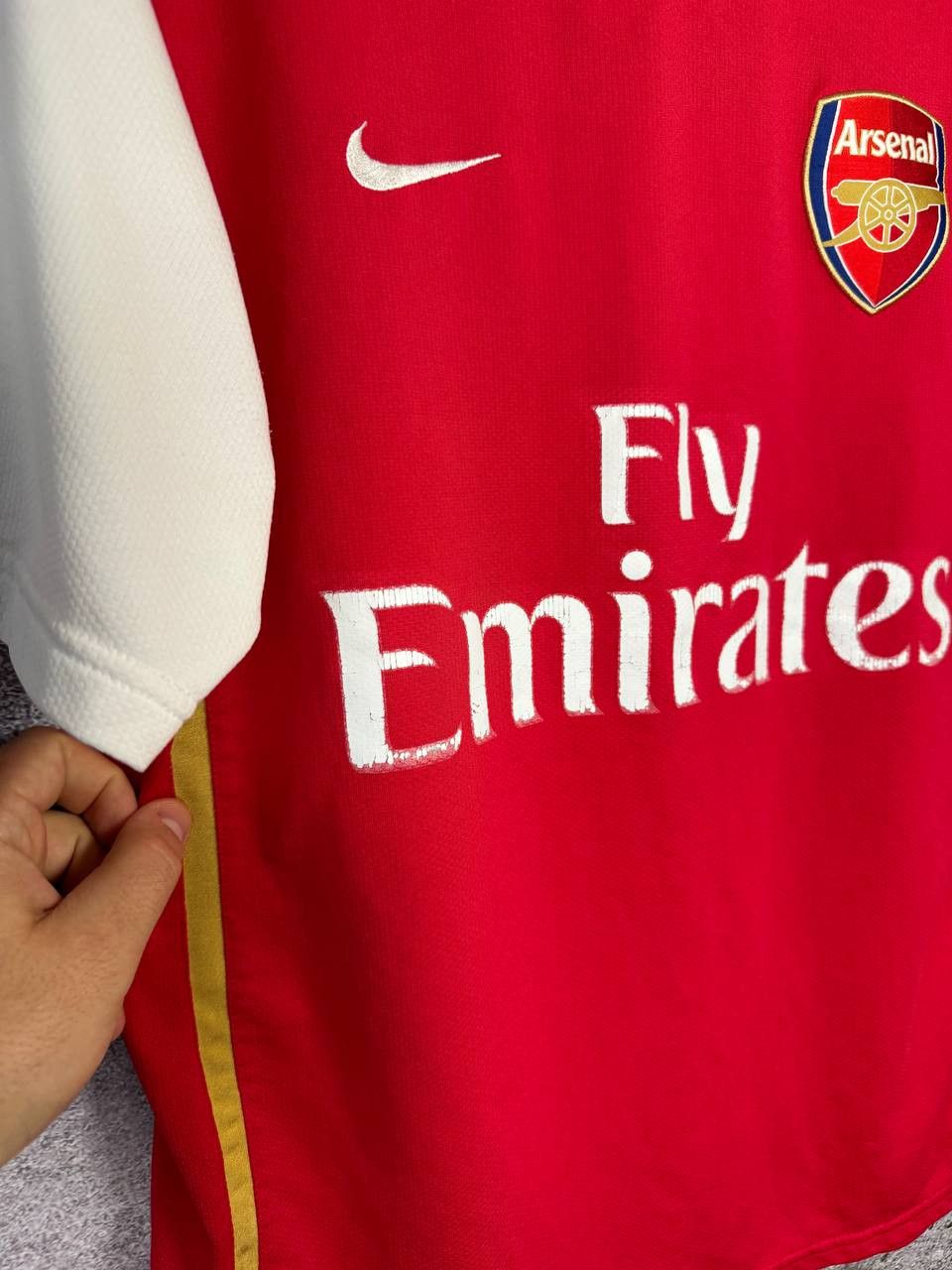 Nike × Vintage Vintage Arsenal 2006/07 Nike Soccer Jersey Medium Size US M / EU 48-50 / 2 - 8 Thumbnail