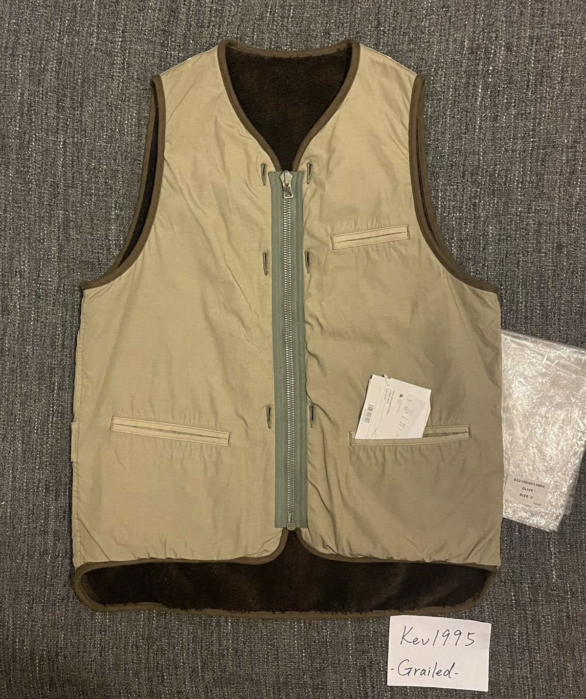 Visvim Visvim 21aw Contrary Dept Liner Vest Size US M / EU 48-50 / 2 - 1 Thumbnail