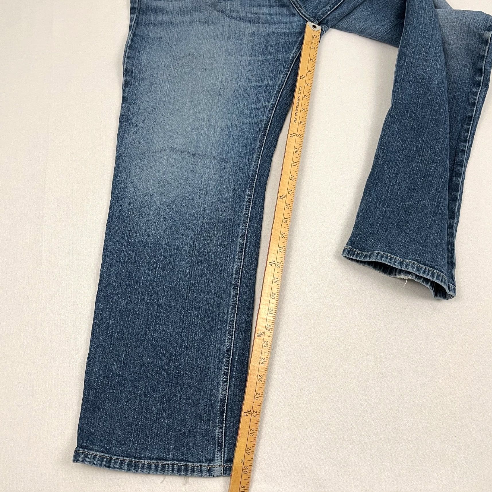Ariat Ariat Legacy M4 Mens 42 x 30 Relaxed Boot Cut Denim Jeans Blue (Cowboy Western) Mens Jeans Size US 9 / EU 42 - 5 Thumbnail