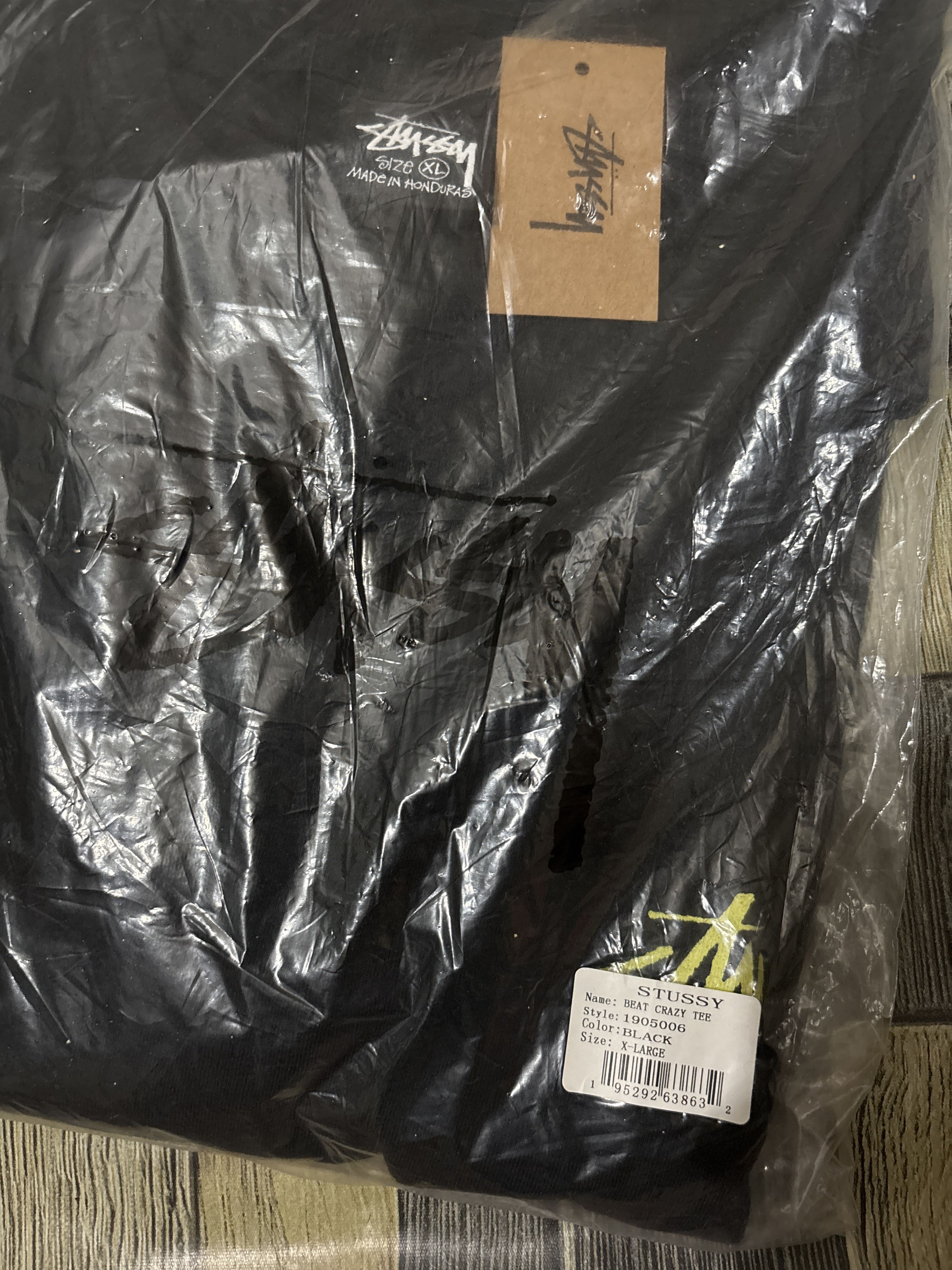 Stussy STUSSY BEAT CRAZY TEE Size US XL / EU 56 / 4 - 6 Thumbnail