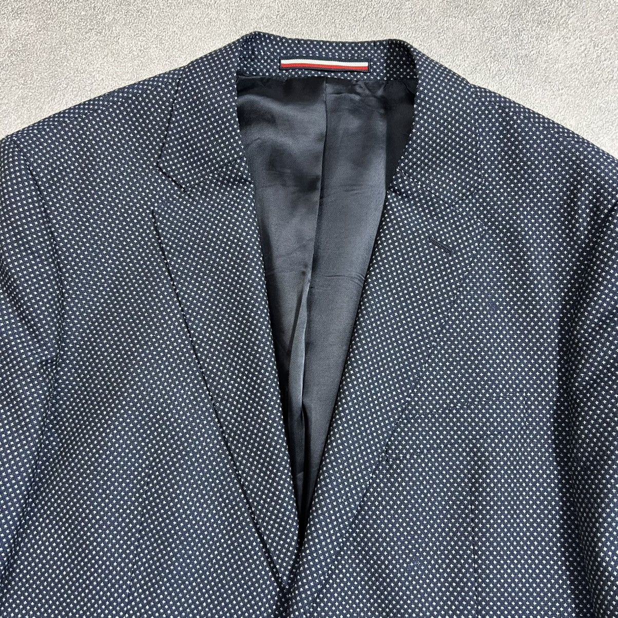 Other 🌀 Vintage Blue Tommy Hilfiger x Rick Owens Style Blazer Size 48L - 8 Thumbnail