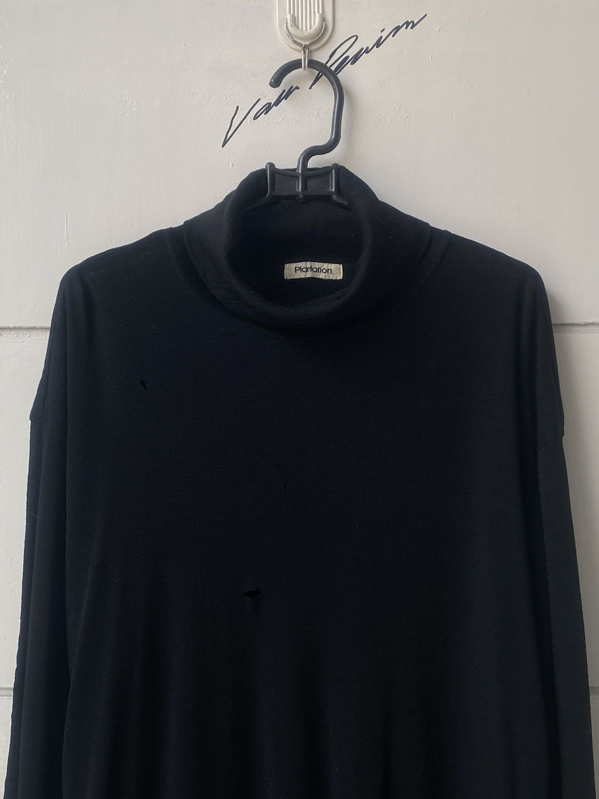 Issey Miyake PLANTATION Issey Miyake Distressed Long T-shirt Size US S / EU 44-46 / 1 - 3 Thumbnail