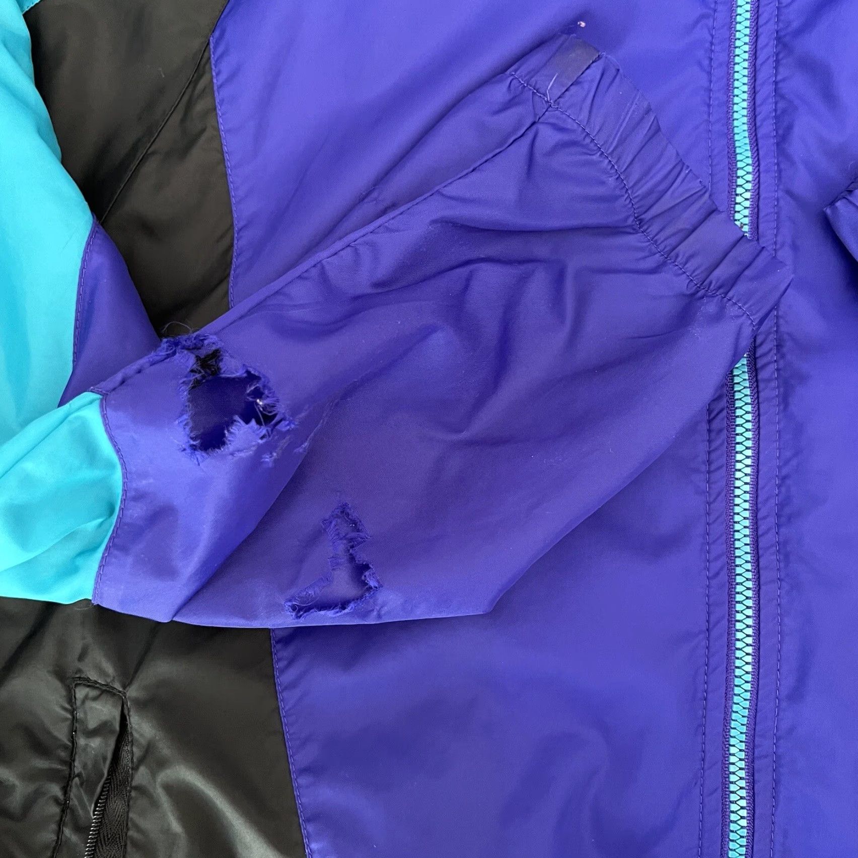Nike Vintage Nike Windbreaker Small Purple Black 90s Oregon Sportswear Swoosh Jacket Men Small Purple 90s Nike Windbreaker Size US S / EU 44-46 / 1 - 5 Thumbnail