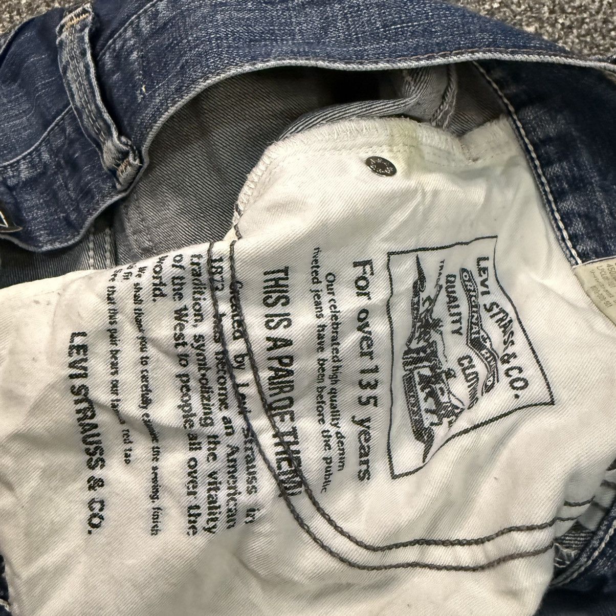Beauty Beast 🔥🇯🇵 Levis 511 Slim Jeans Size 32" / US 10 / IT 46 - 15 Thumbnail