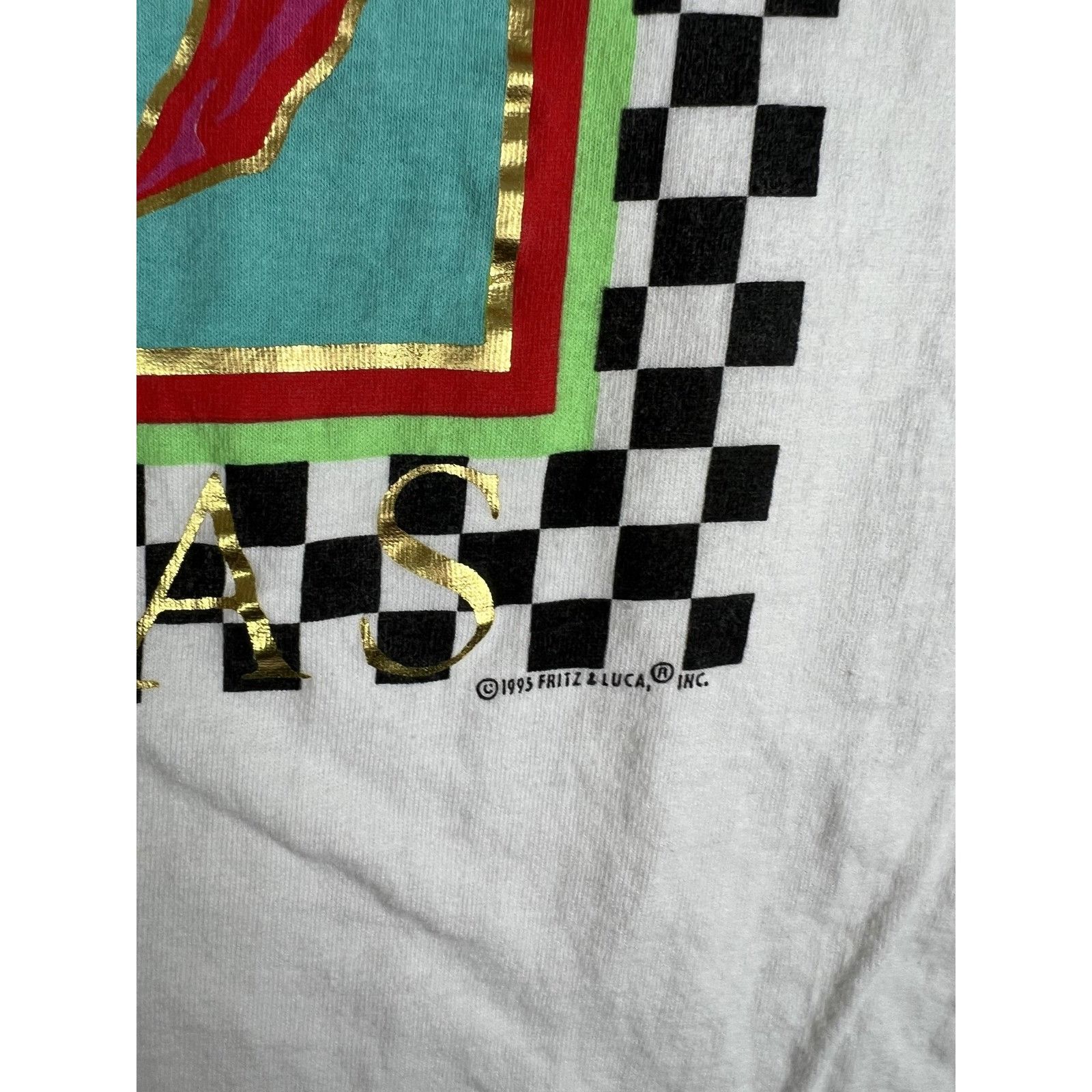 Fruit Of The Loom Vintage Les Chilis Shirt Mens XL White Dallas Chili Peppers Size US XL / EU 56 / 4 - 3 Thumbnail
