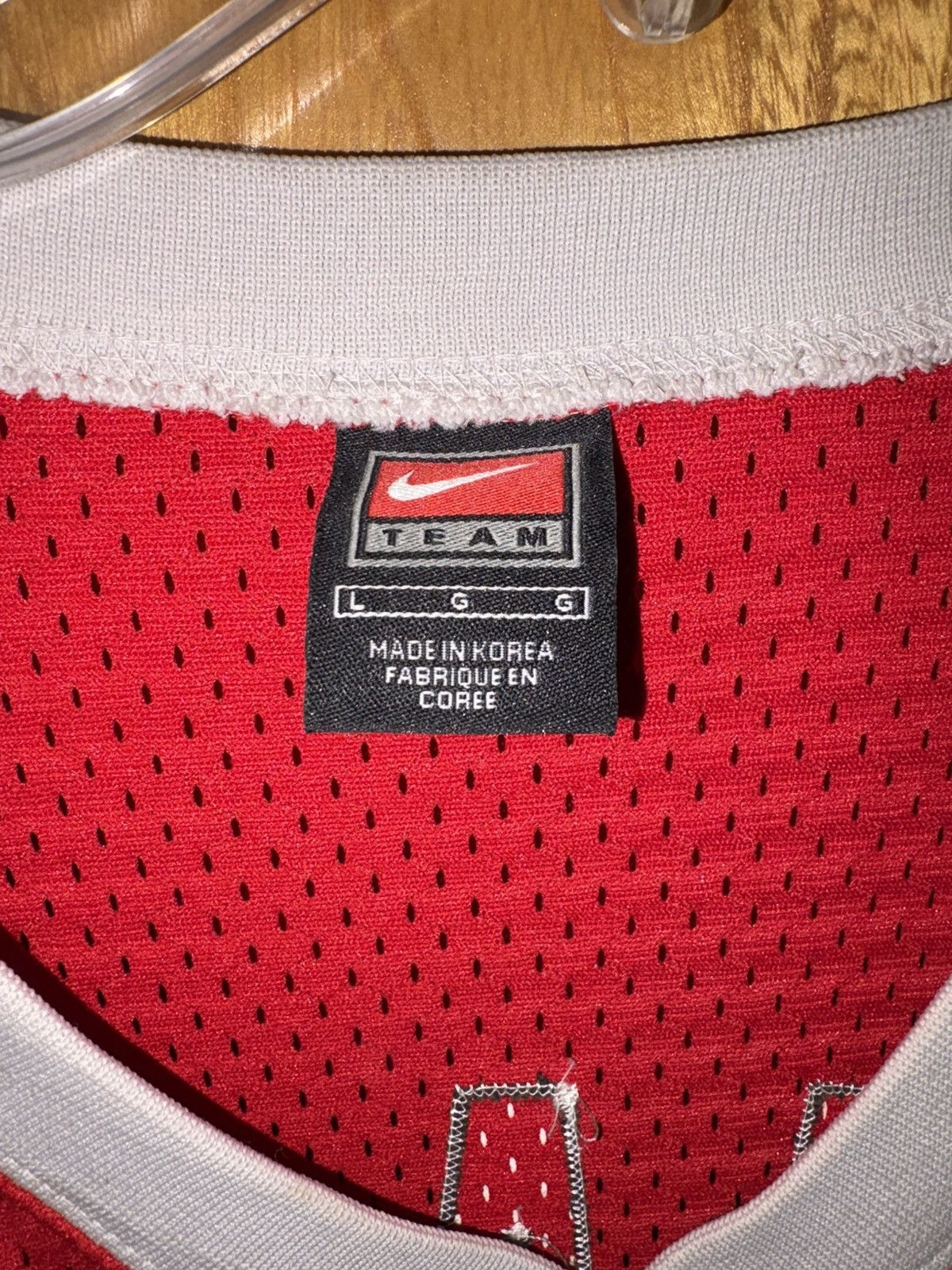 Nike Vintage Nike Yao Ming Houston Rockets Jersey Size US L / EU 52-54 / 3 - 5 Thumbnail