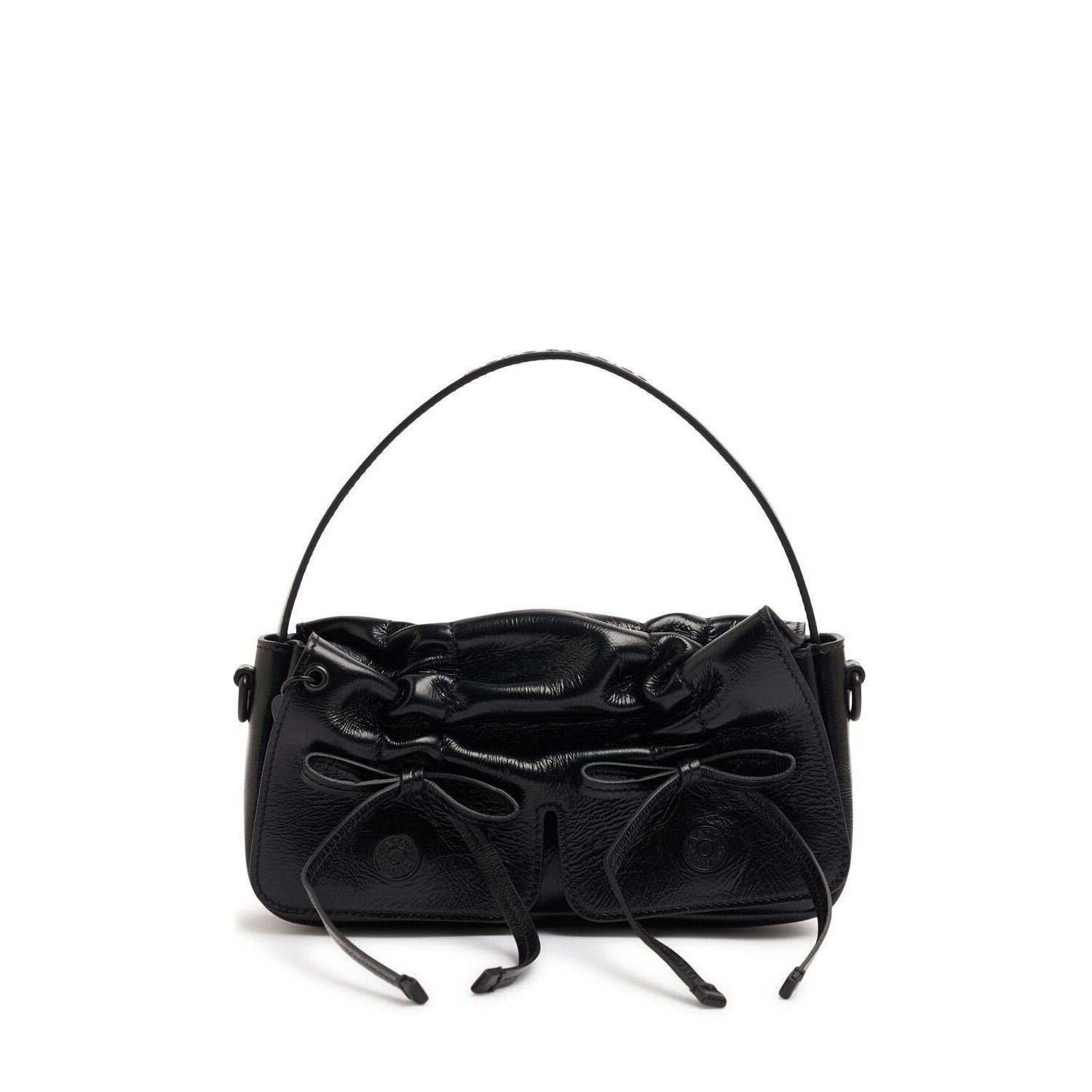 Acne Studios ACNE STUDIOS Multipocket Micro $1150 Black Leather Shoulder Size ONE SIZE - 1 Thumbnail