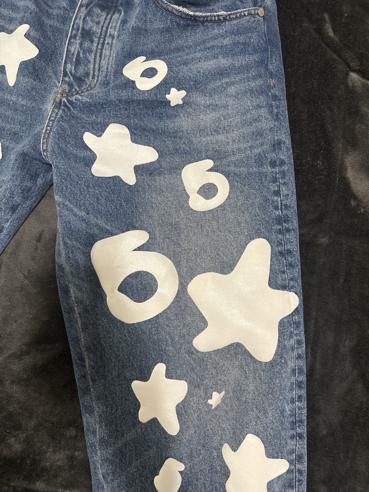 Sp5der BELUGA WASH DENIM Size US 34 / EU 50 - 9 Thumbnail