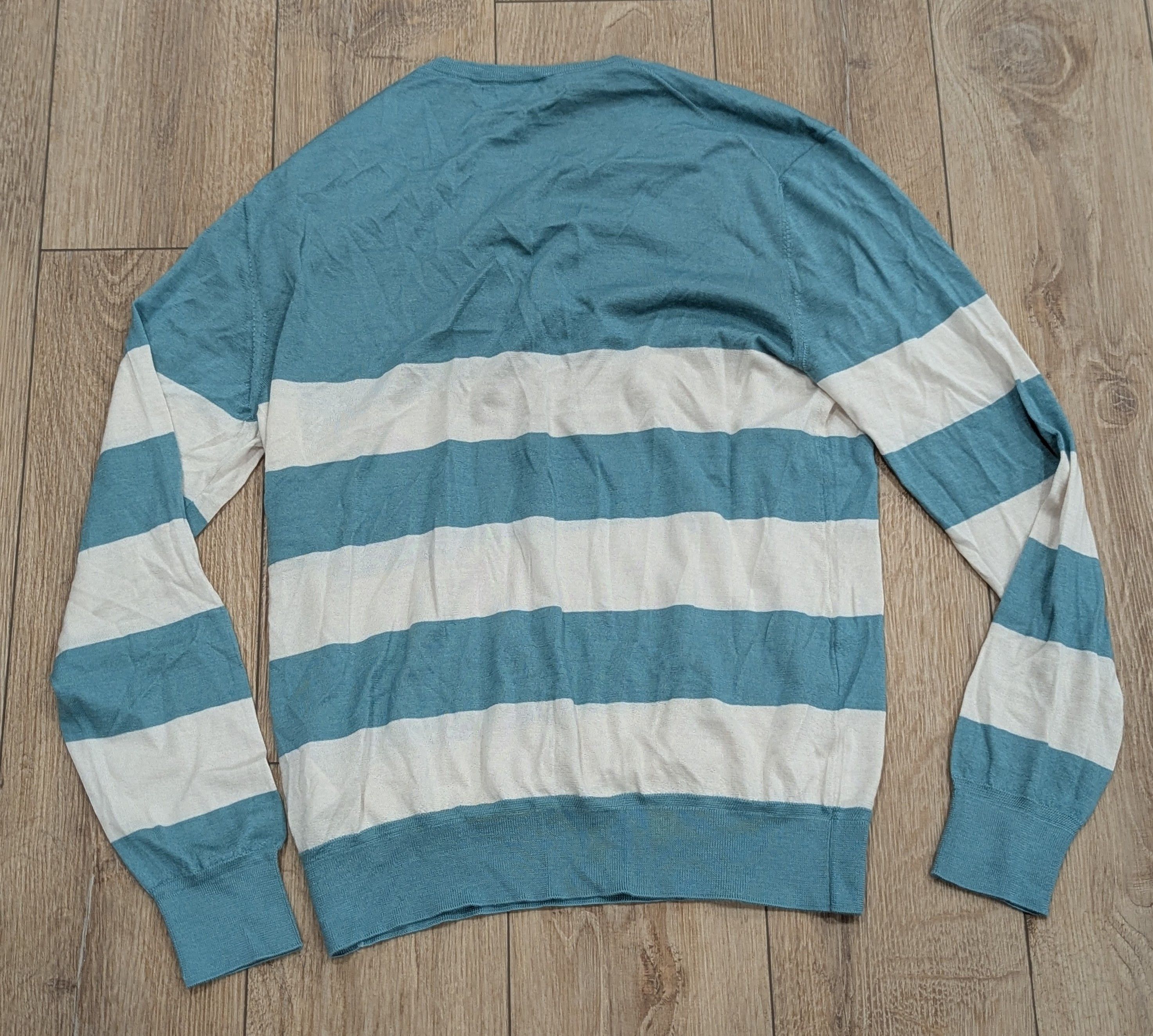 Other Brett Johnson Striped Cashmere/Silk Crewneck Sweater 54 Size US L / EU 52-54 / 3 - 3 Thumbnail
