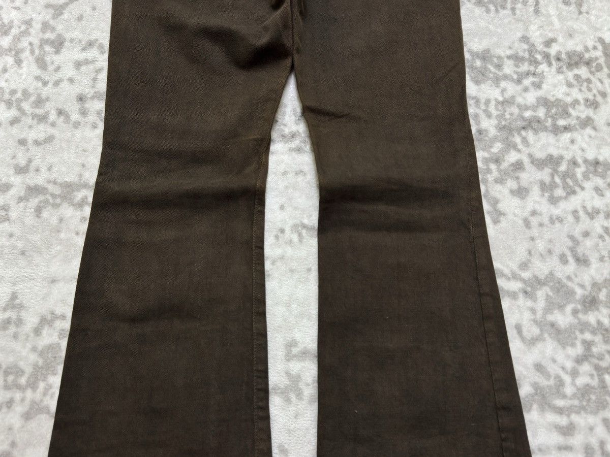 Johnbull Vintage John Bull Brown Flare Bootcut Denim Size US 30 / EU 46 - 10 Thumbnail