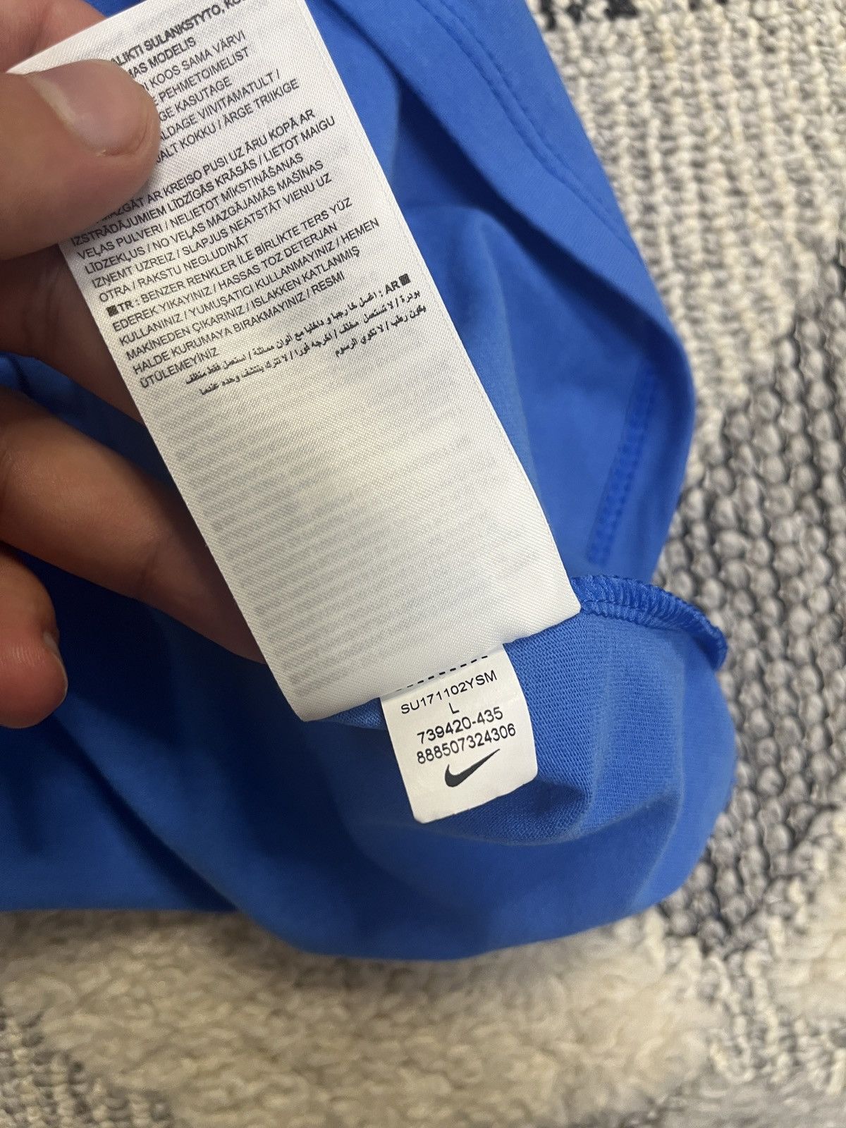 Nike NIKE BIG SWOOSH ATHLETE T SHIRT Size US L / EU 52-54 / 3 - 5 Thumbnail