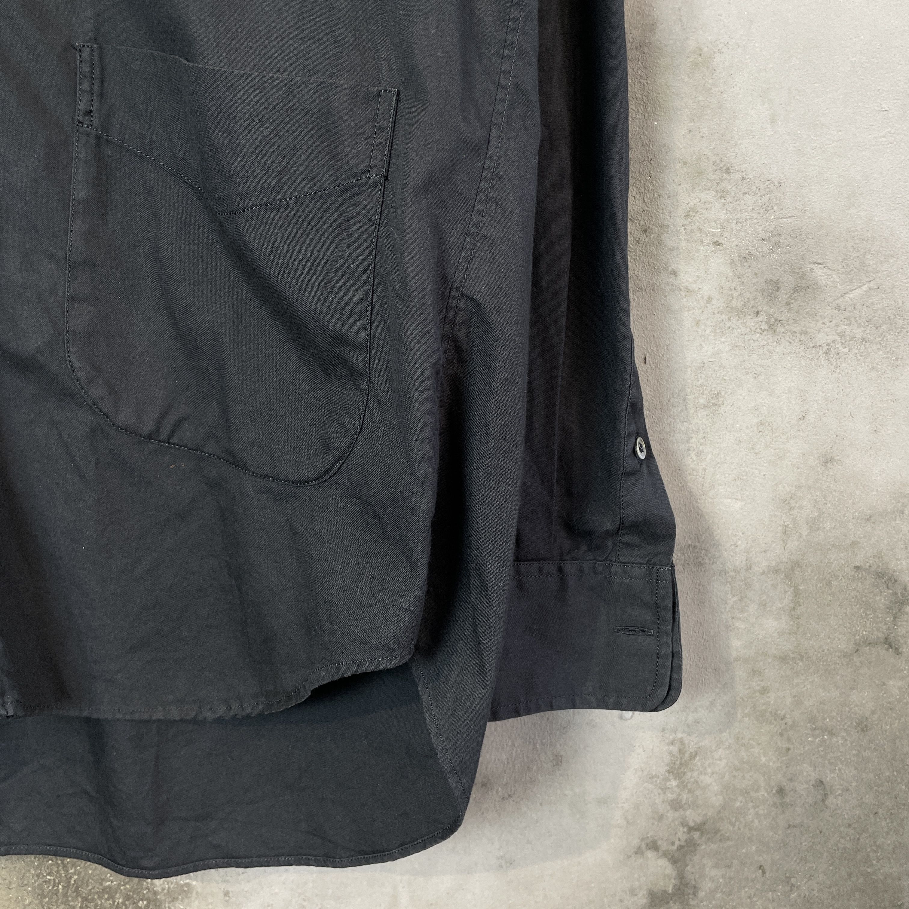 Comme des Garcons Homme Plus Comme des Garçons Homme Plus 2015 S/S Raw Edge Panel Shirt Size US M / EU 48-50 / 2 - 5 Thumbnail