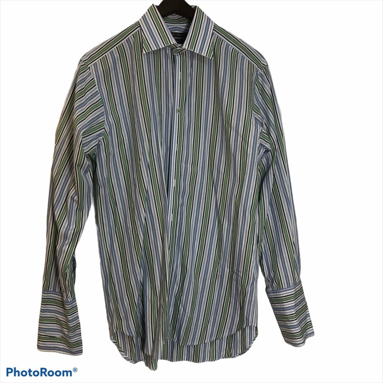 Other Herringbone Sydney Button Down Cocktail Fit Size 39 Size US M / EU 48-50 / 2 - 1 Thumbnail