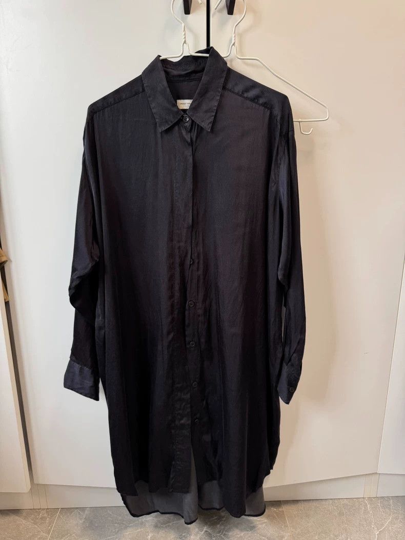 Dries van noten Long shirt trench coat -DMC