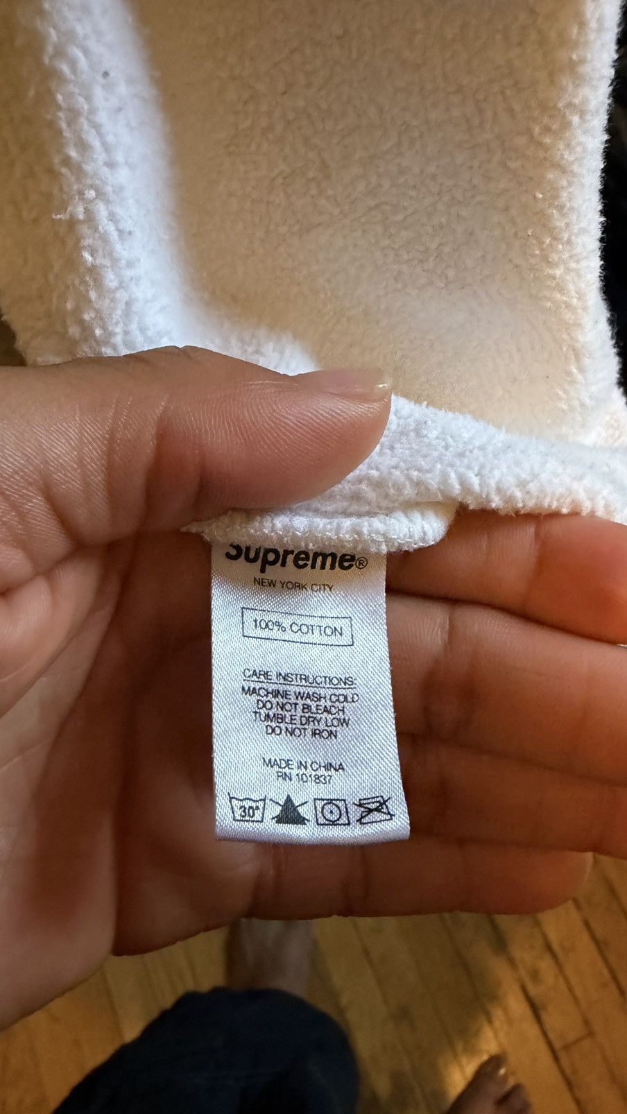 Supreme Supreme Bone Zip Up Hoodie Size US M / EU 48-50 / 2 - 4 Thumbnail